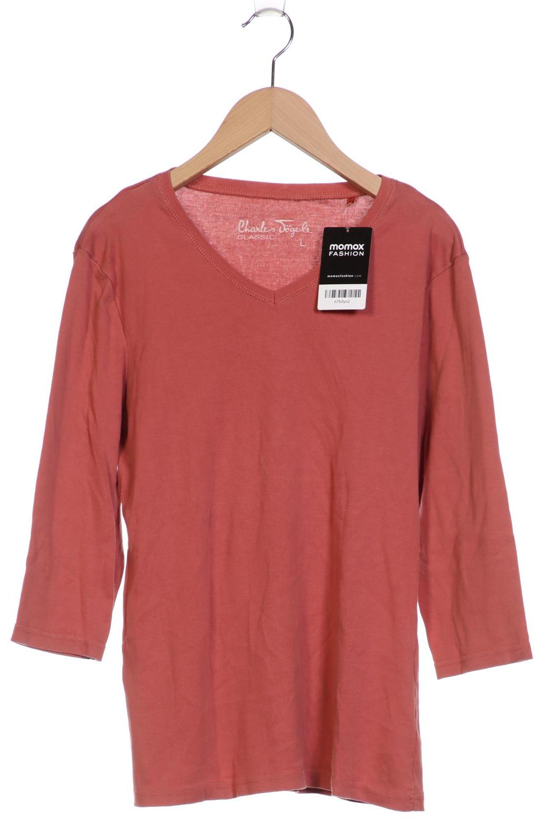 

Charles Vögele Damen Langarmshirt, pink, Gr. 42