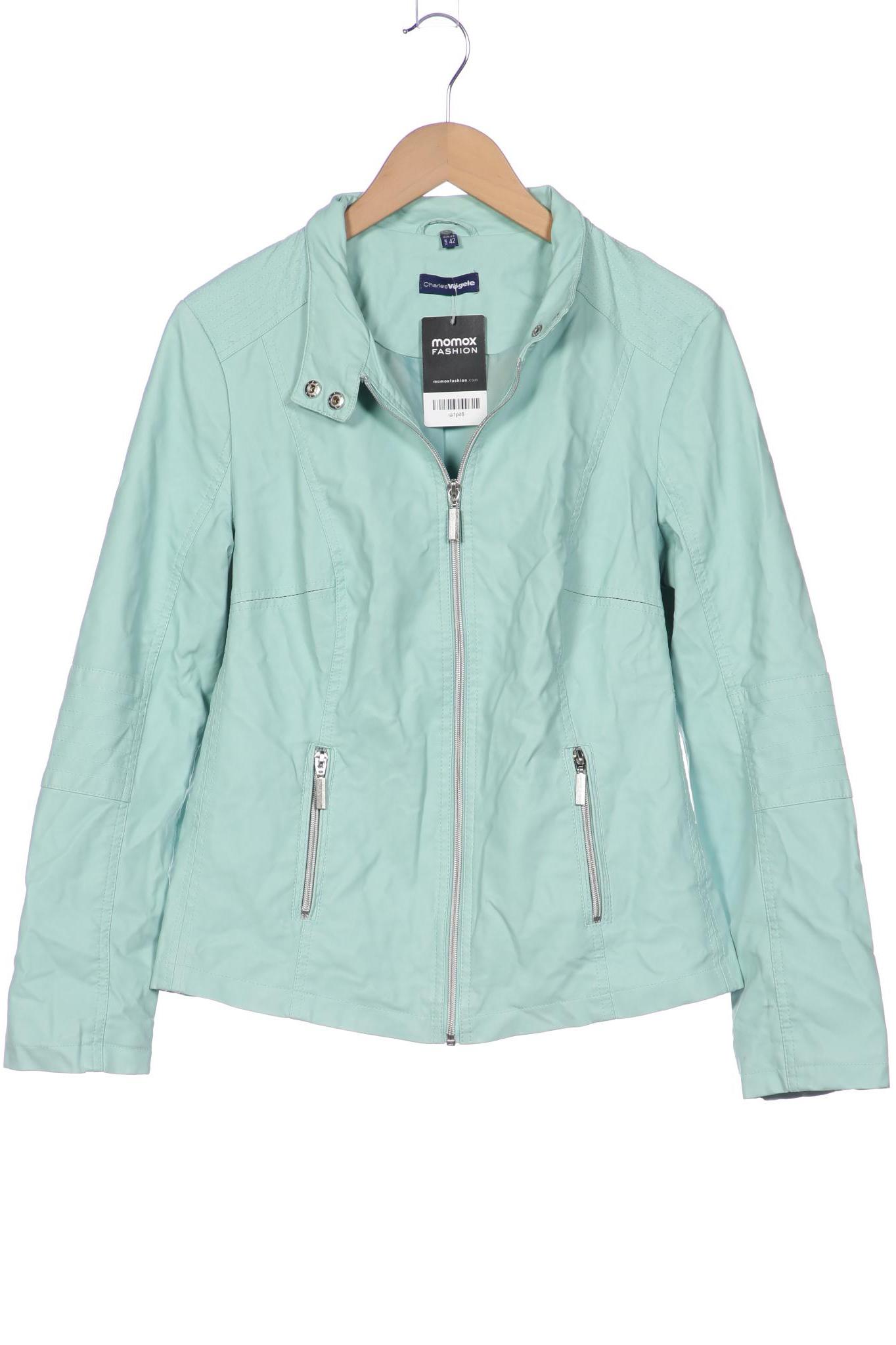 

Charles Vögele Damen Jacke, hellblau, Gr. 42