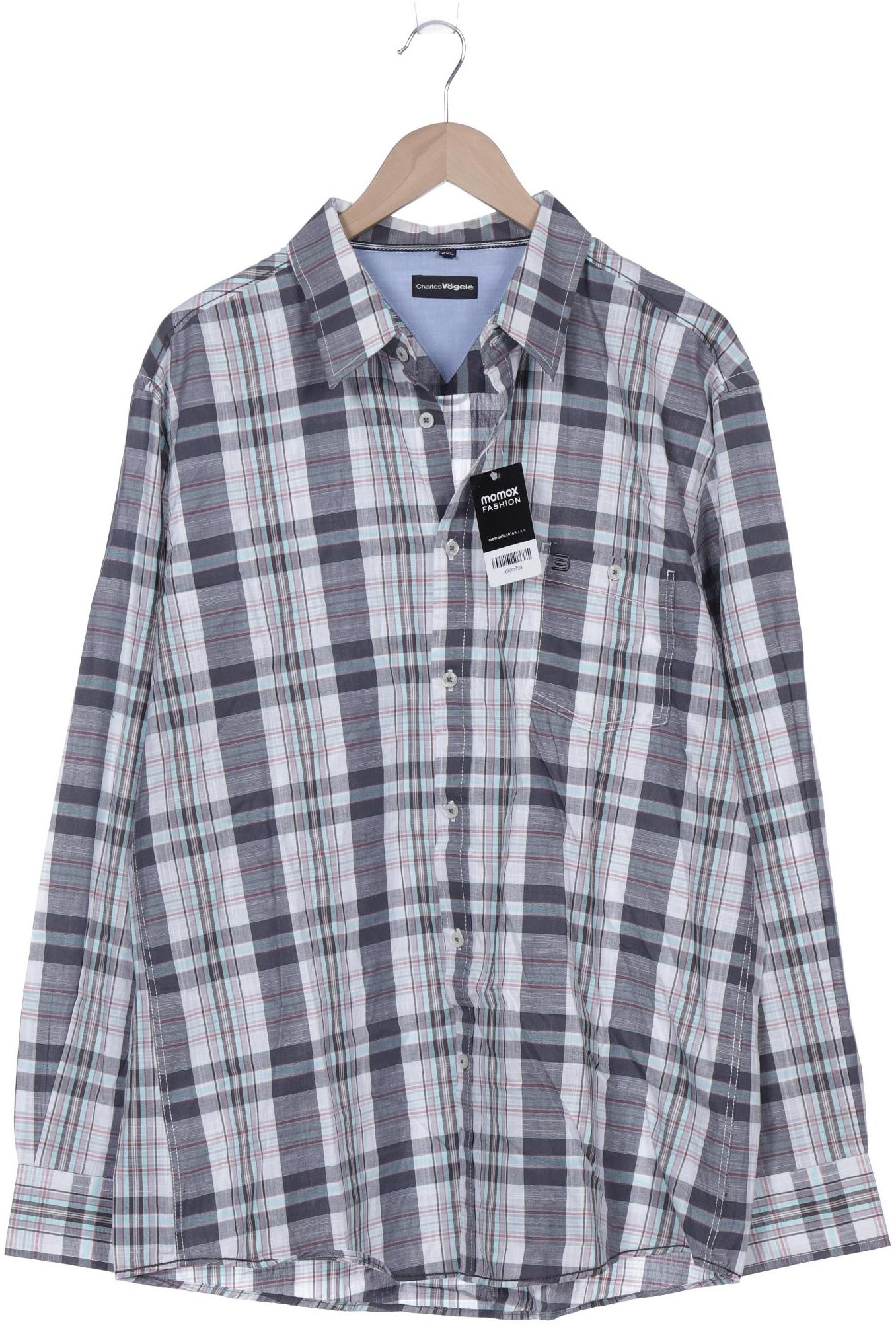 

Charles Vögele Herren Hemd, grau, Gr. 56
