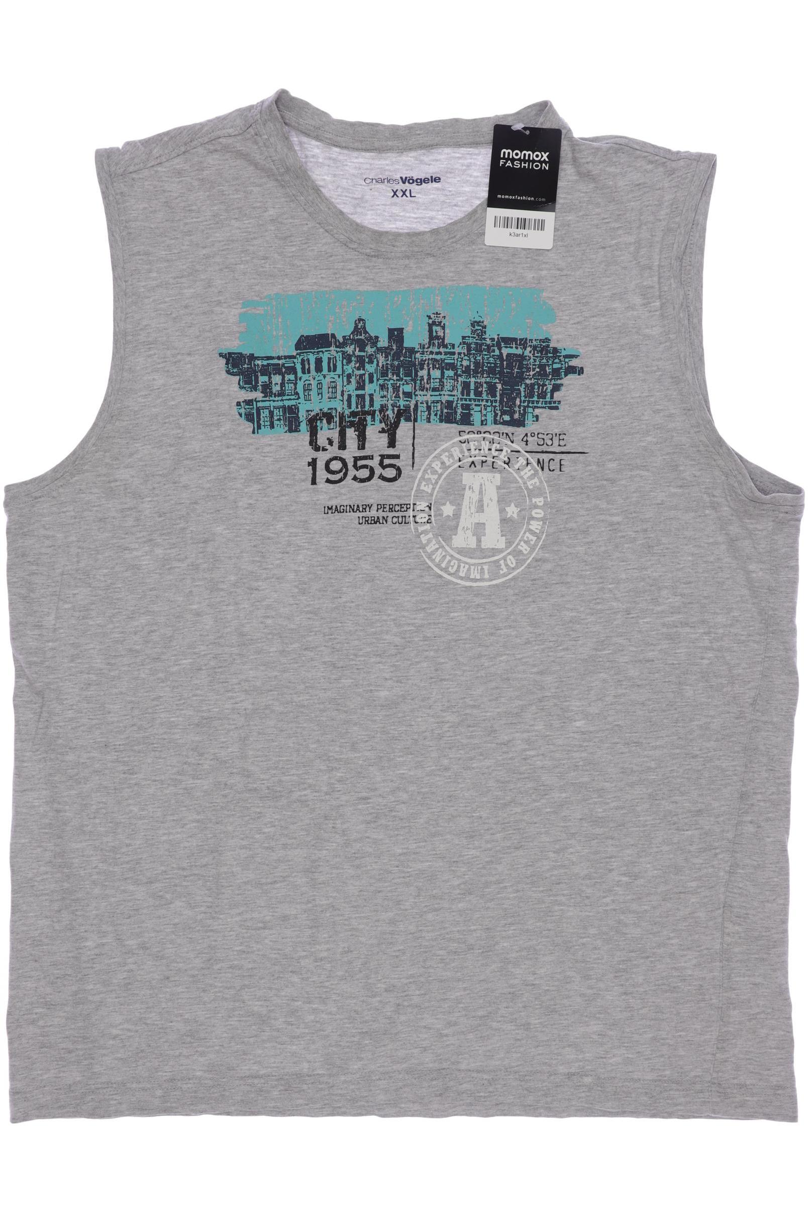 

Charles Vögele Herren T-Shirt, grau, Gr. 56