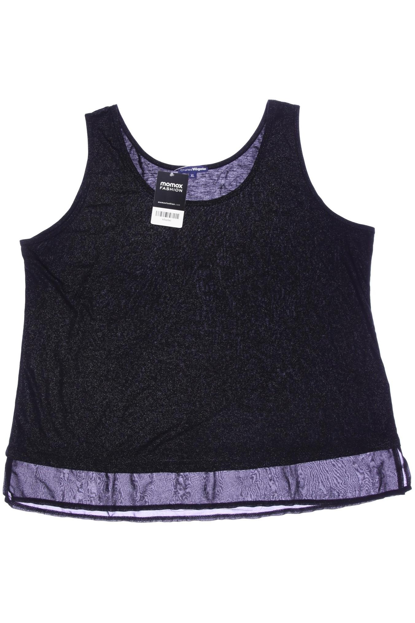 

Charles Vögele Damen Top, schwarz, Gr. 44