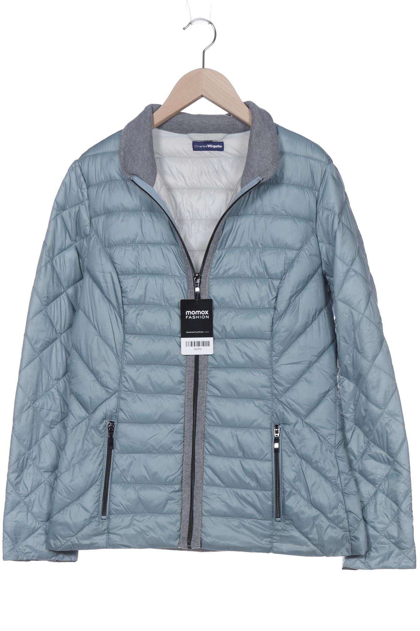

Charles Vögele Damen Jacke, blau, Gr. 38