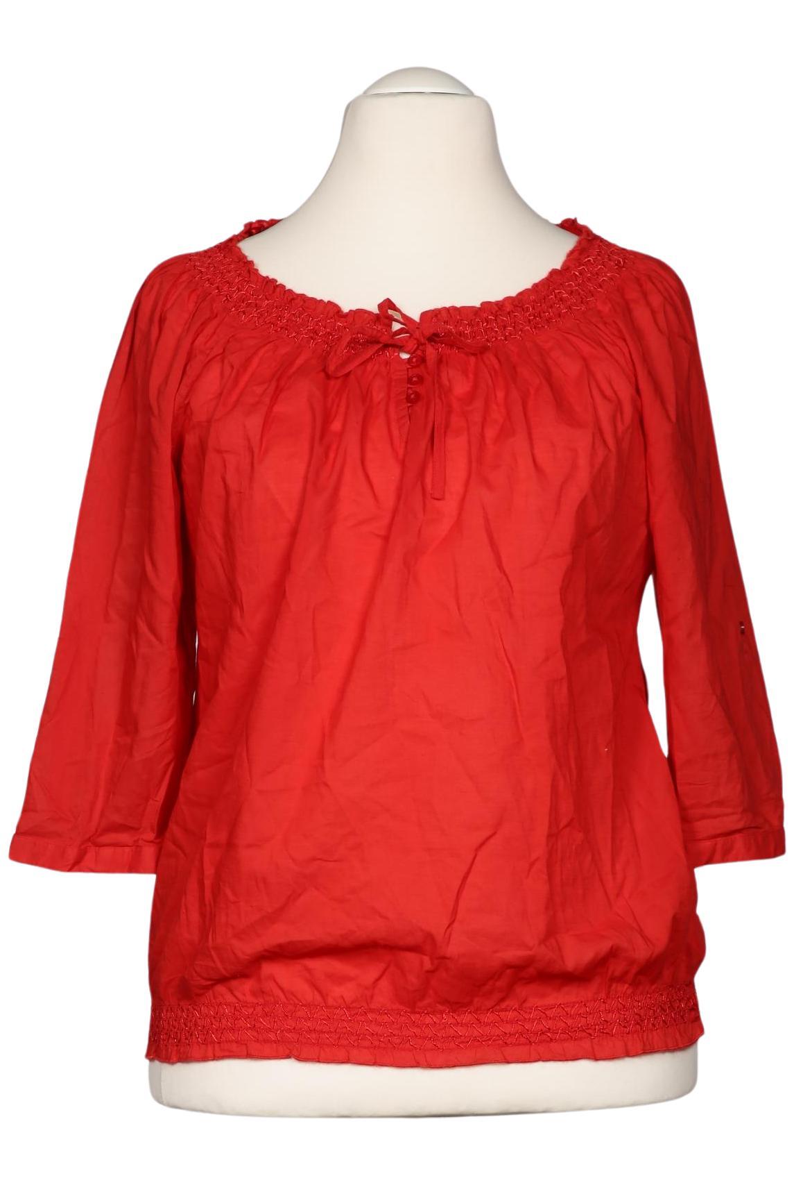 

Charles Vögele Damen Bluse, rot, Gr. 46