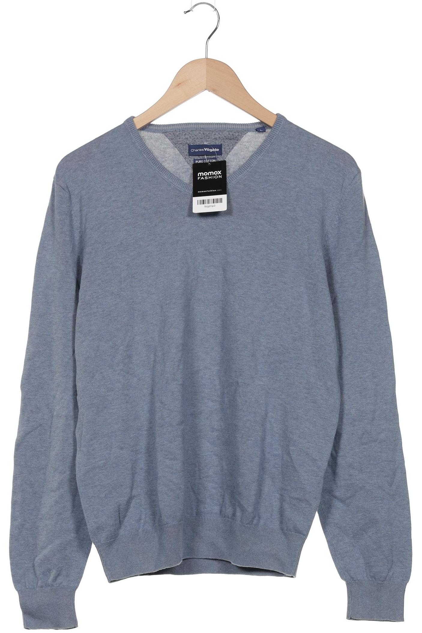 

Charles Vögele Herren Pullover, blau, Gr. 52