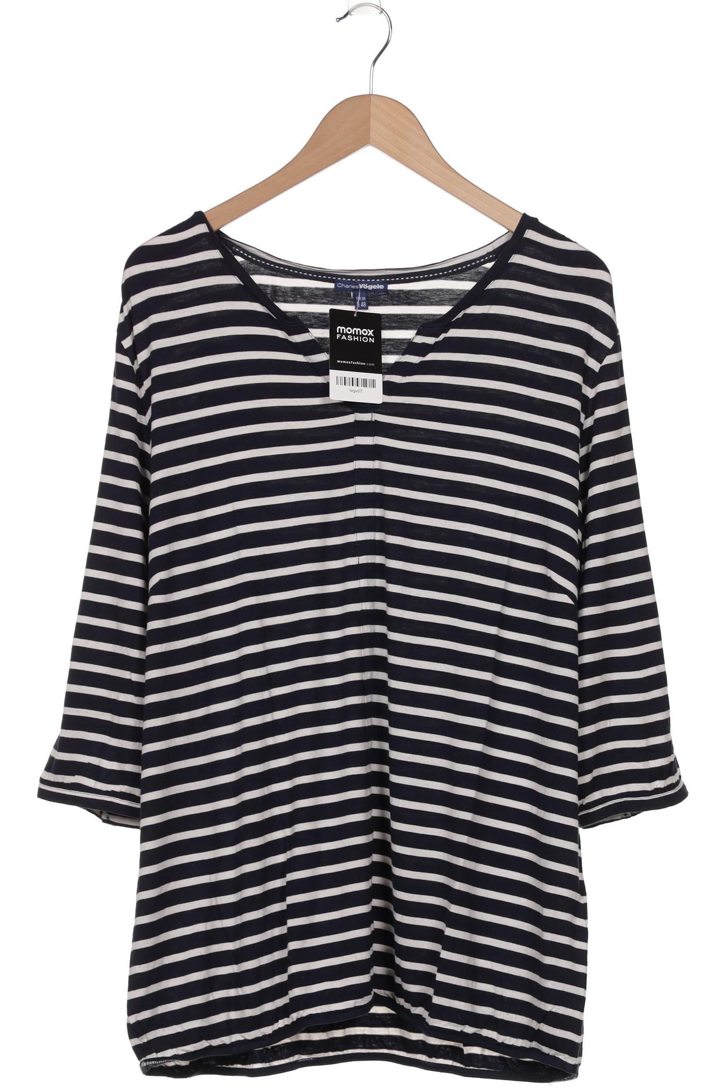 

Charles Vögele Damen T-Shirt, marineblau, Gr. 48