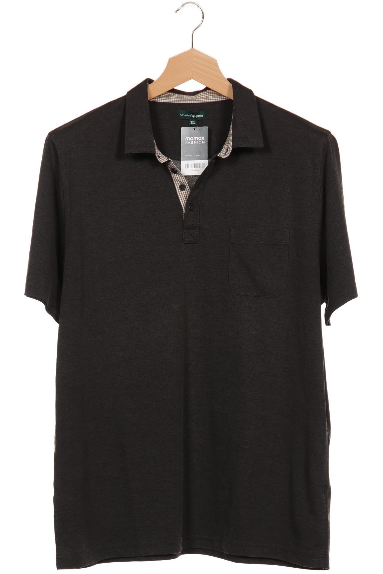 

Charles Vögele Herren Poloshirt, grau, Gr. 58