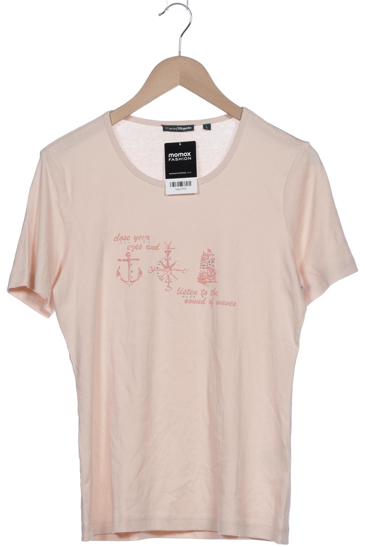 

Charles Vögele Damen T-Shirt, orange, Gr. 42
