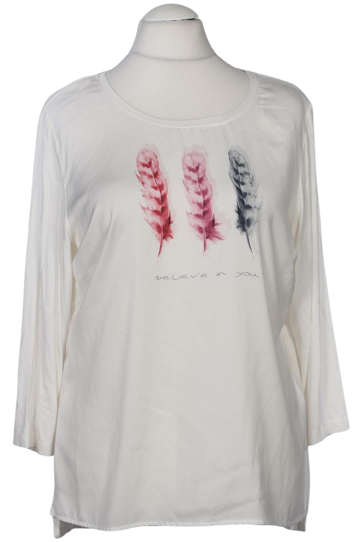 

Charles Vögele Damen Bluse, cremeweiß, Gr. 44