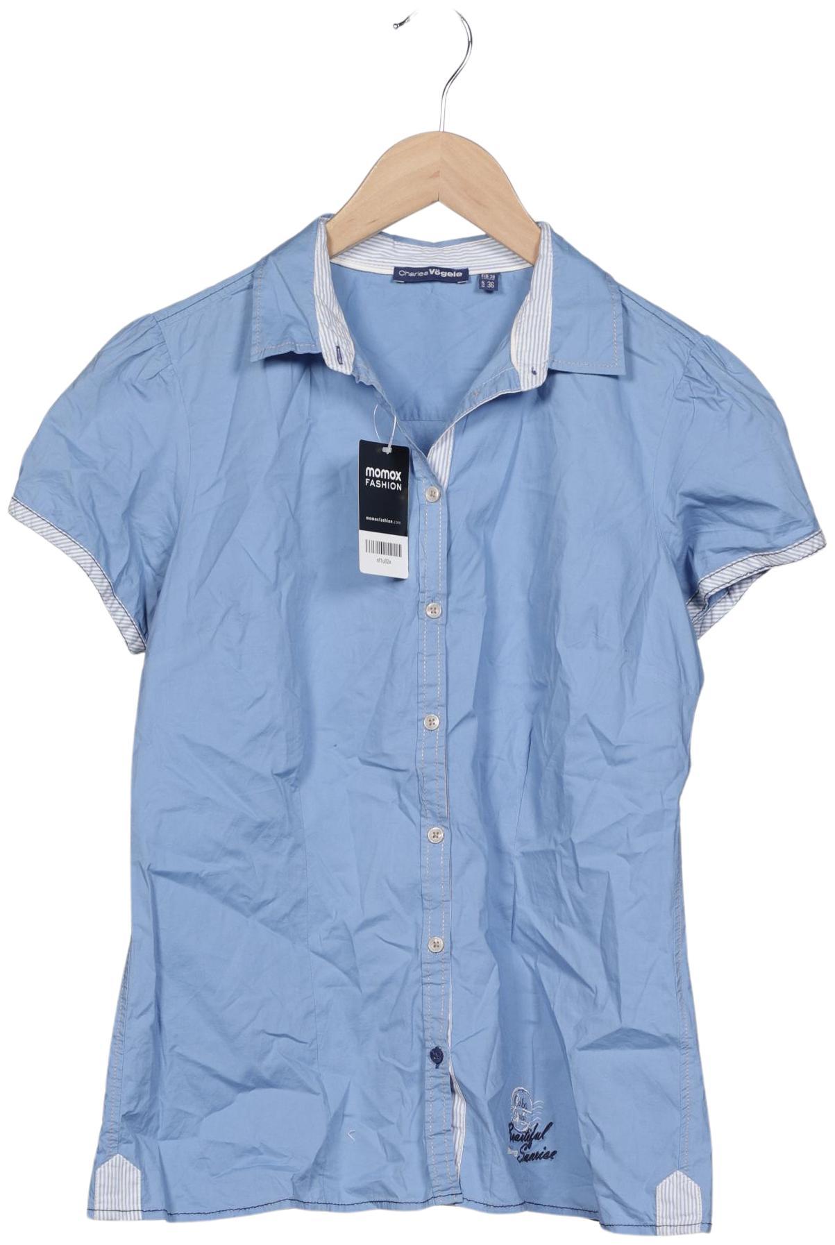 

Charles Vögele Damen Bluse, blau, Gr. 36
