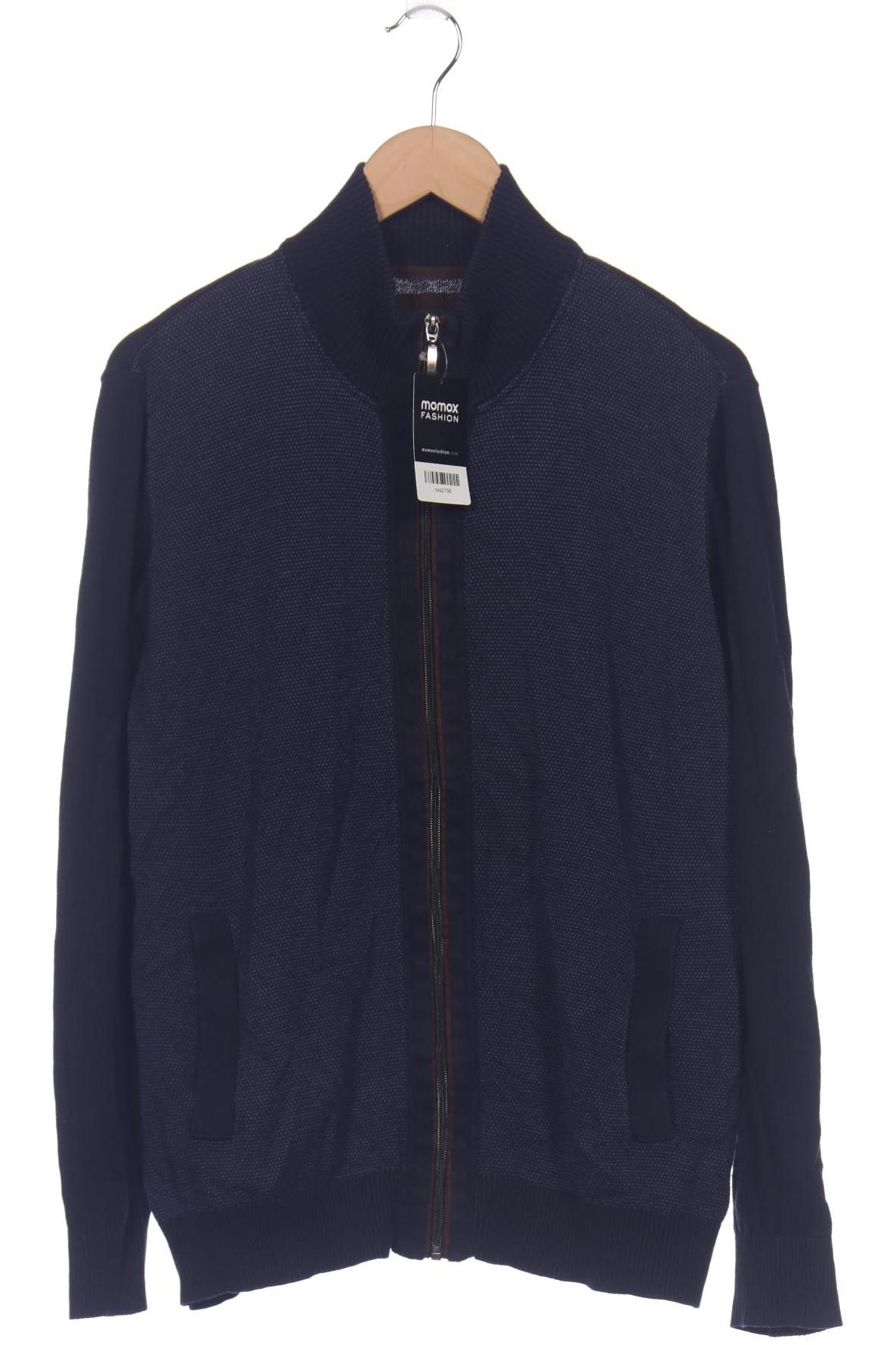 

Charles Vögele Herren Strickjacke, marineblau, Gr. 48