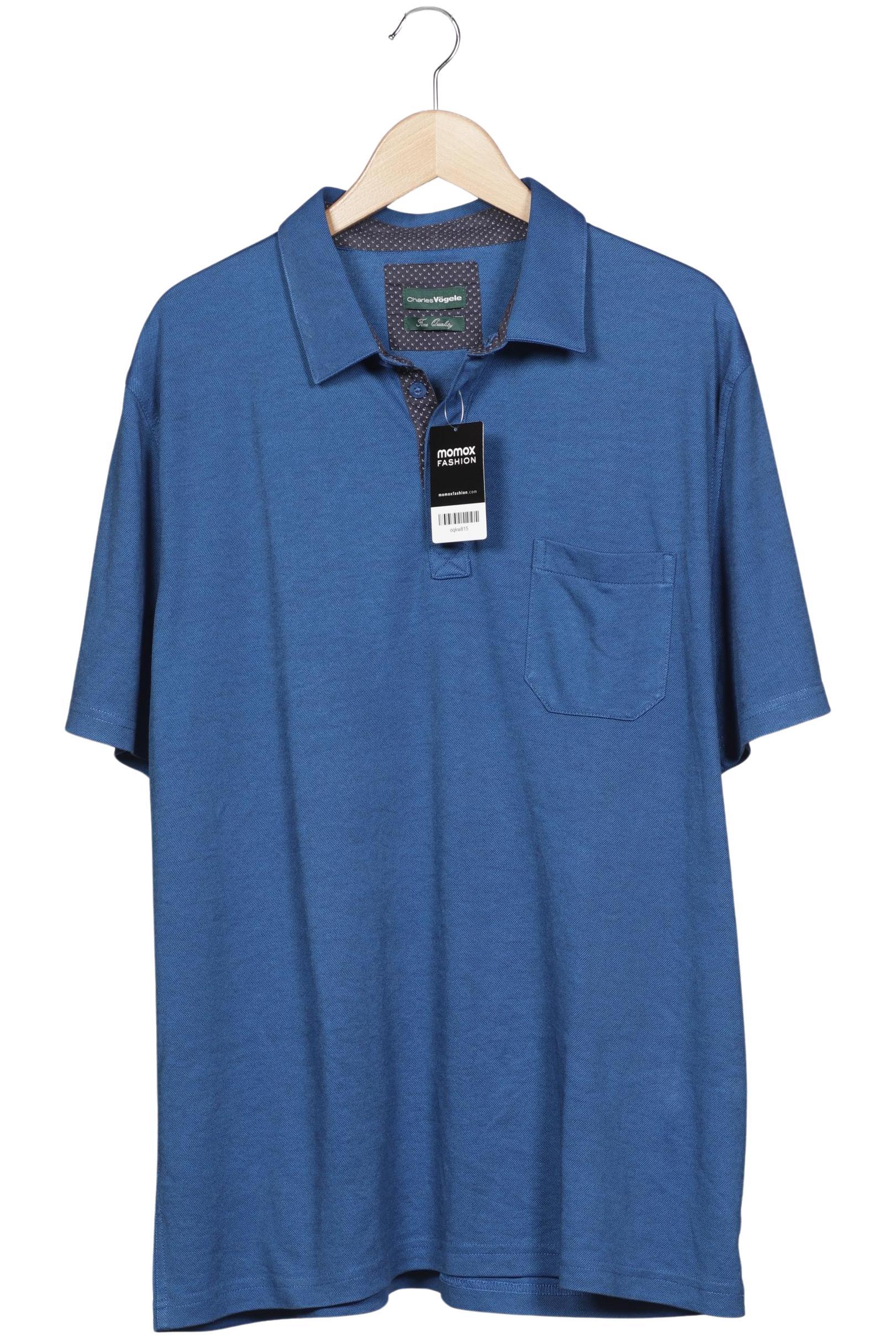 

Charles Vögele Herren Poloshirt, blau, Gr. 56