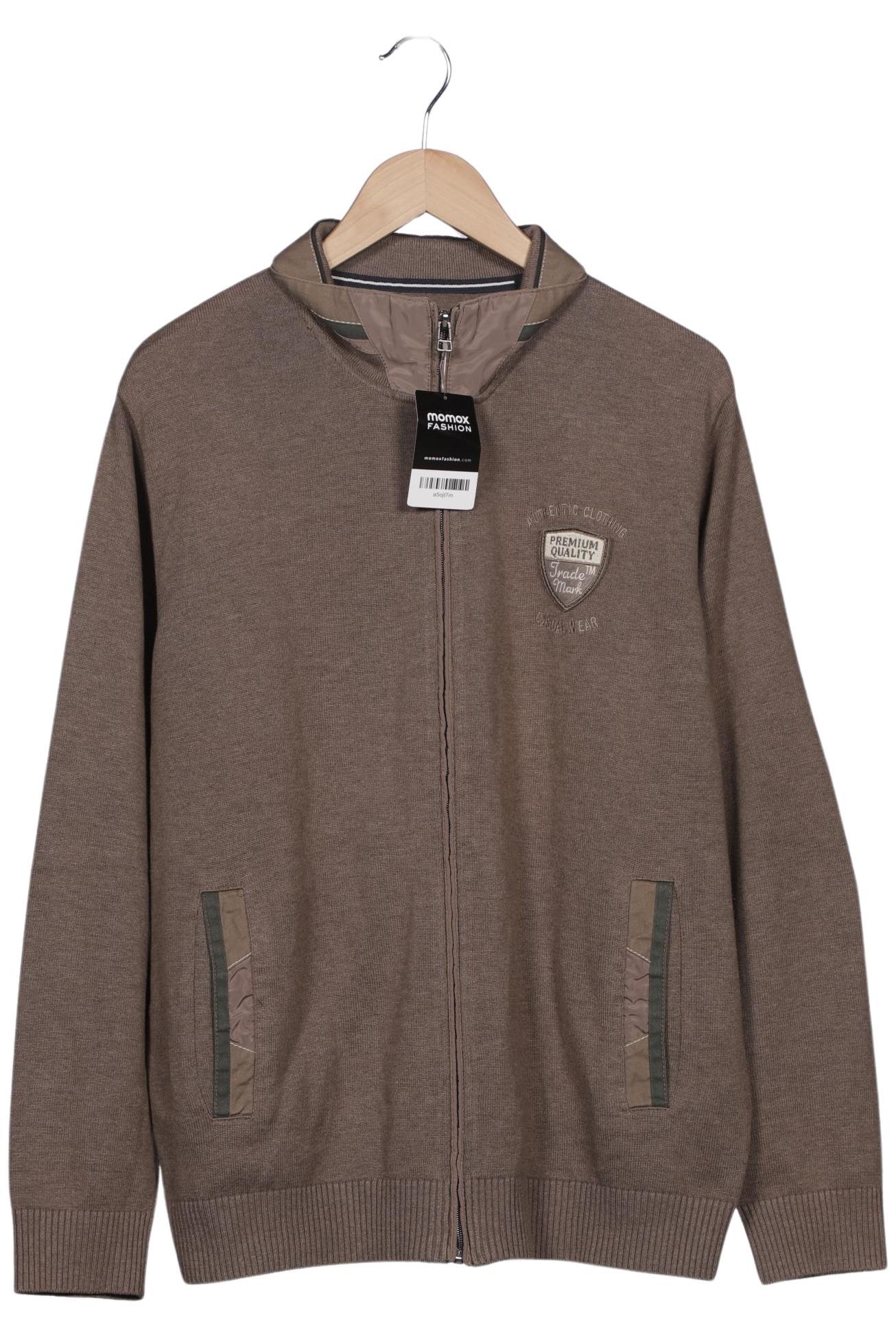 

Charles Vögele Herren Strickjacke, braun, Gr. 54