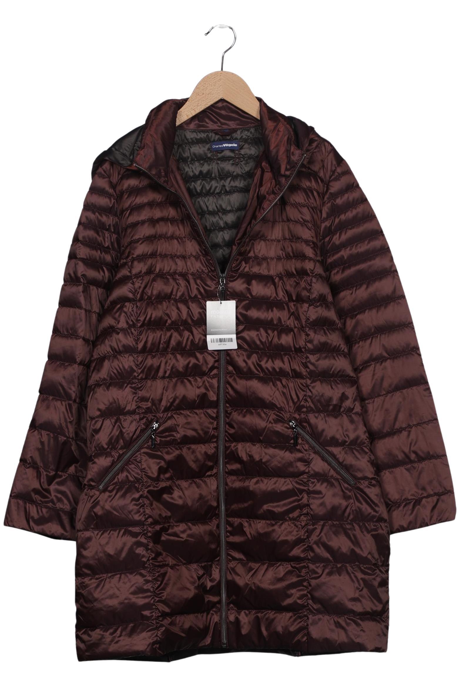 

Charles Vögele Damen Mantel, bordeaux, Gr. 46