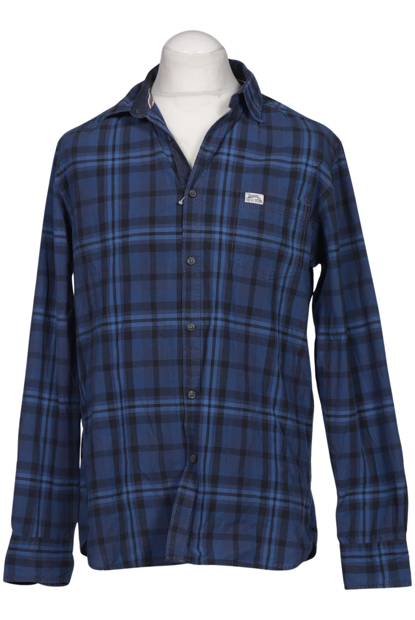 

Charles Vögele Herren Hemd, blau, Gr. 52