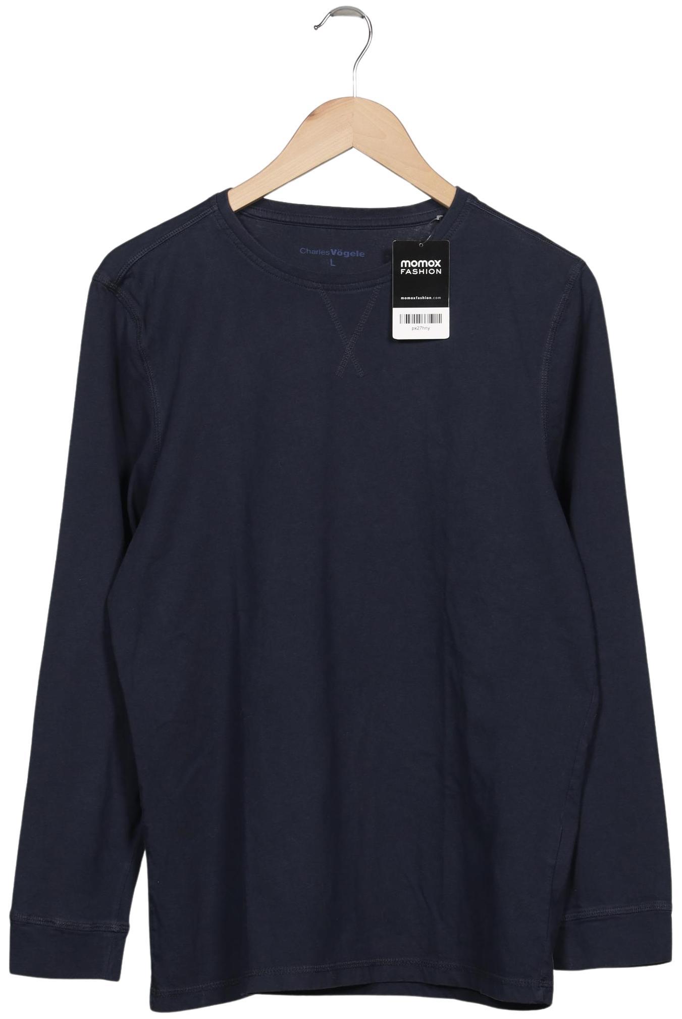 

Charles Vögele Herren Langarmshirt, marineblau, Gr. 52