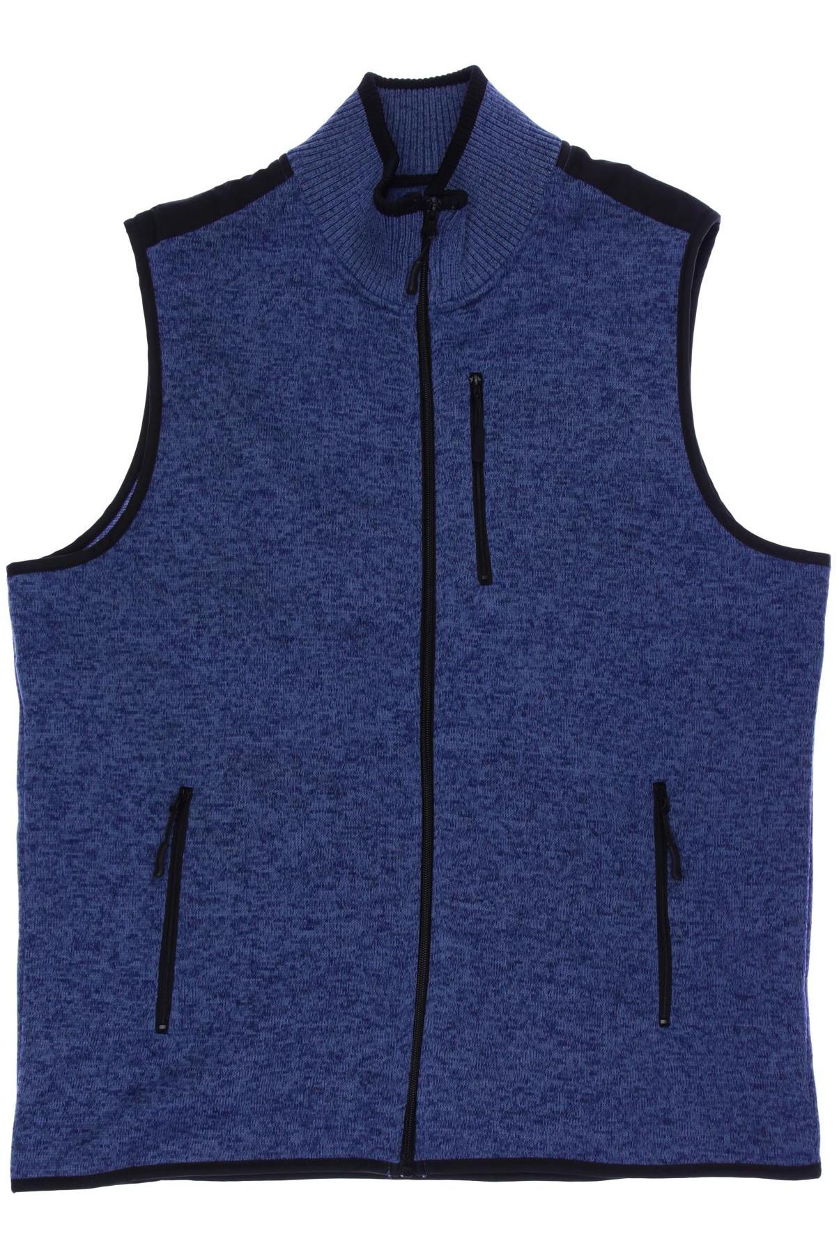 

Charles Vögele Herren Weste, blau, Gr. 54