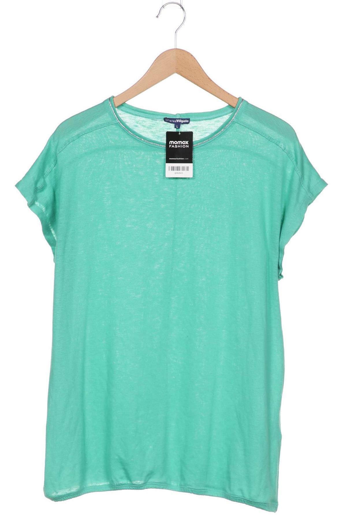 

Charles Vögele Damen T-Shirt, grün, Gr. 42
