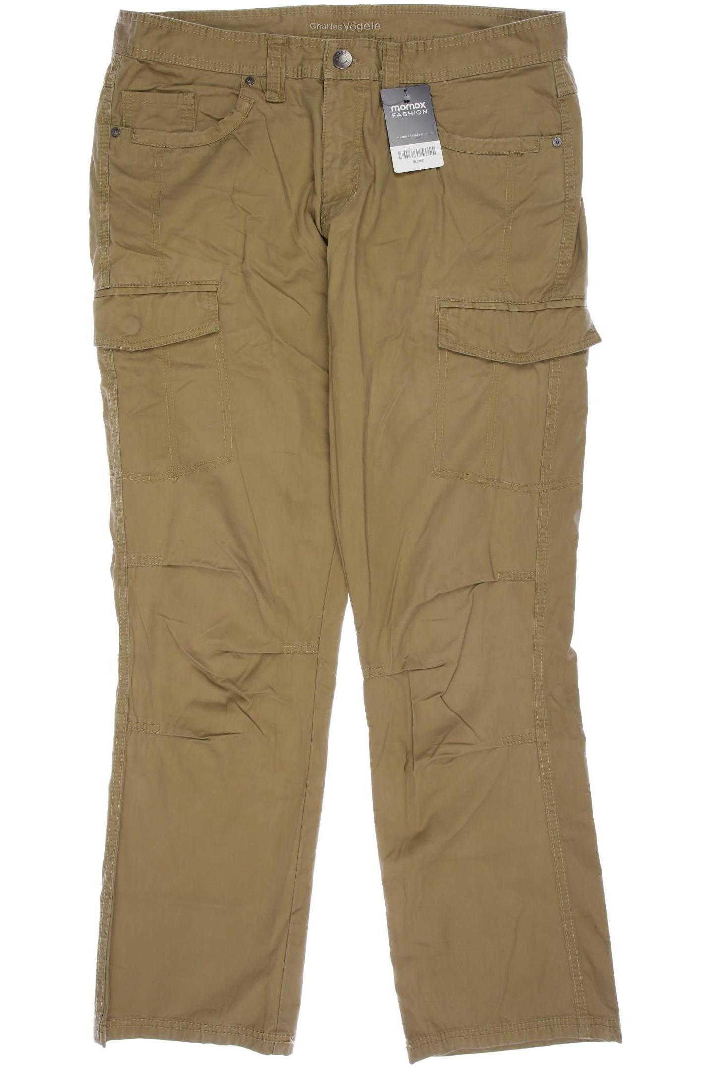 

Charles Vögele Herren Stoffhose, beige, Gr. 52