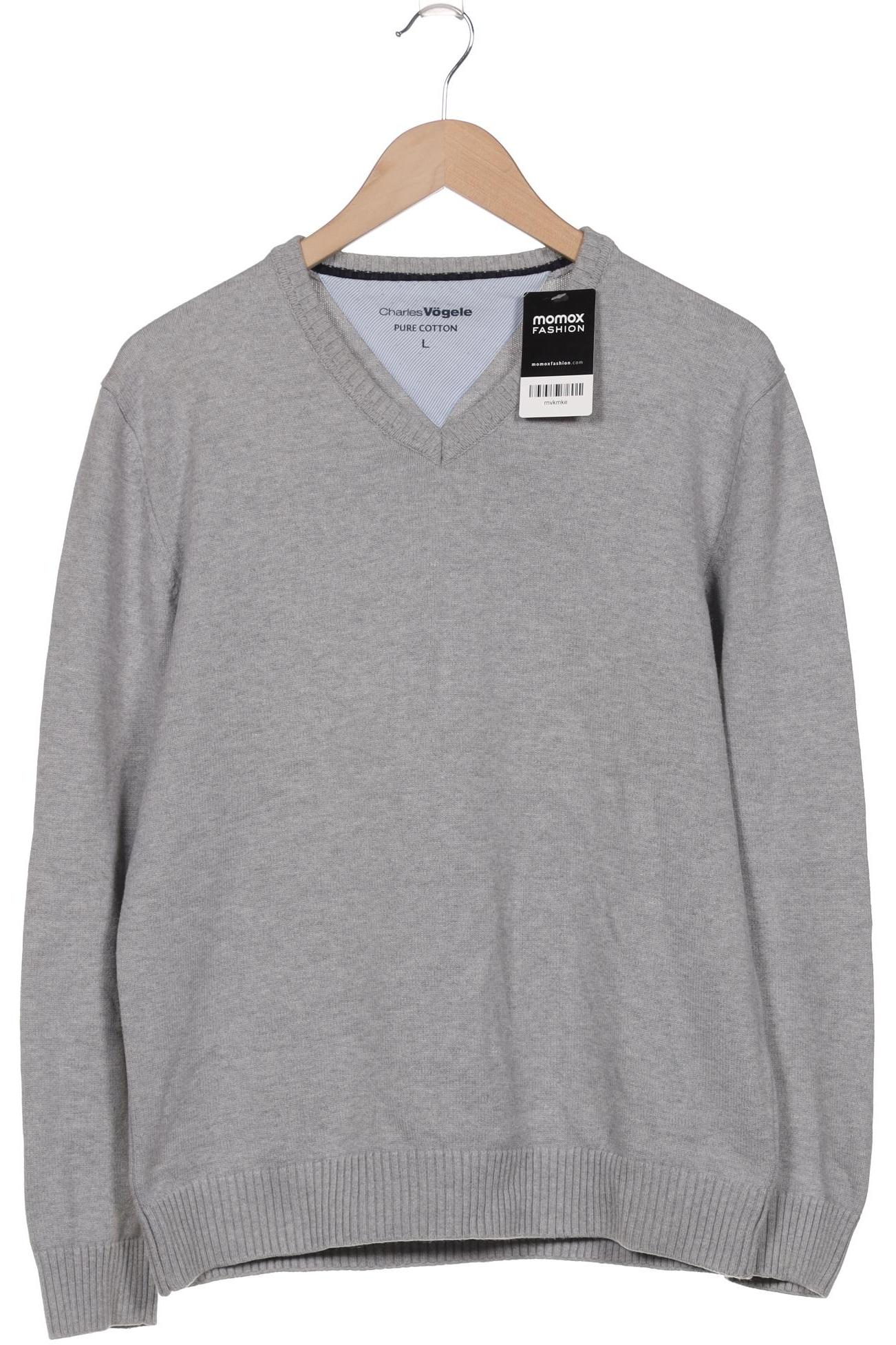 

Charles Vögele Herren Pullover, grau, Gr. 52