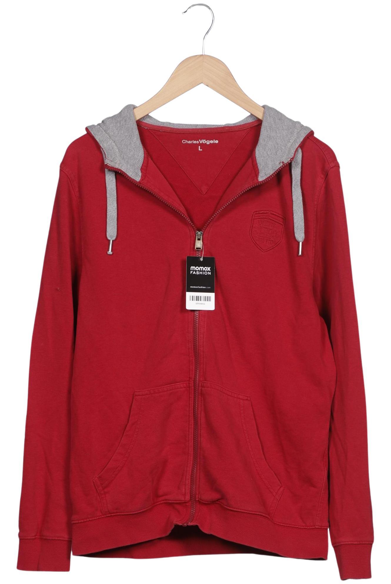 Thumbnail - Charles Vögele Damen Kapuzenpullover, rot, Gr. 42