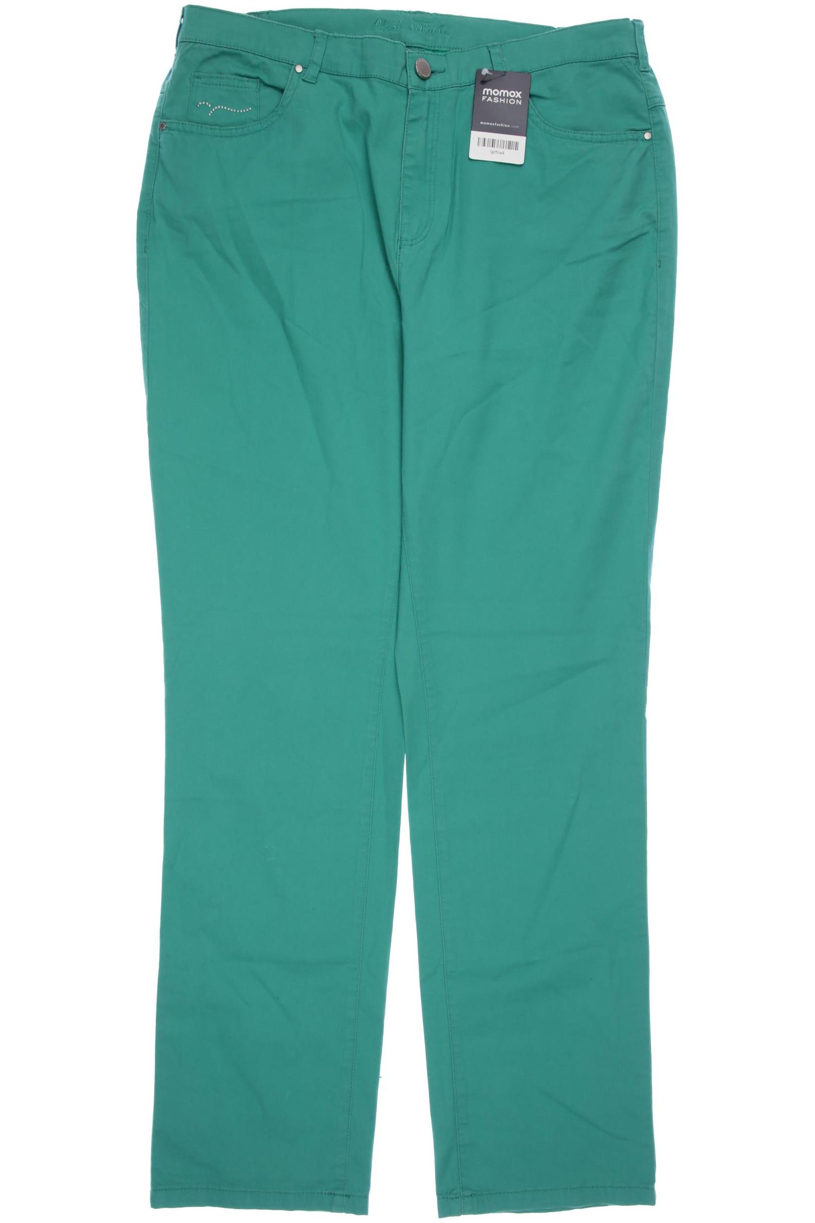 

Charles Vögele Damen Stoffhose, grün, Gr. 33