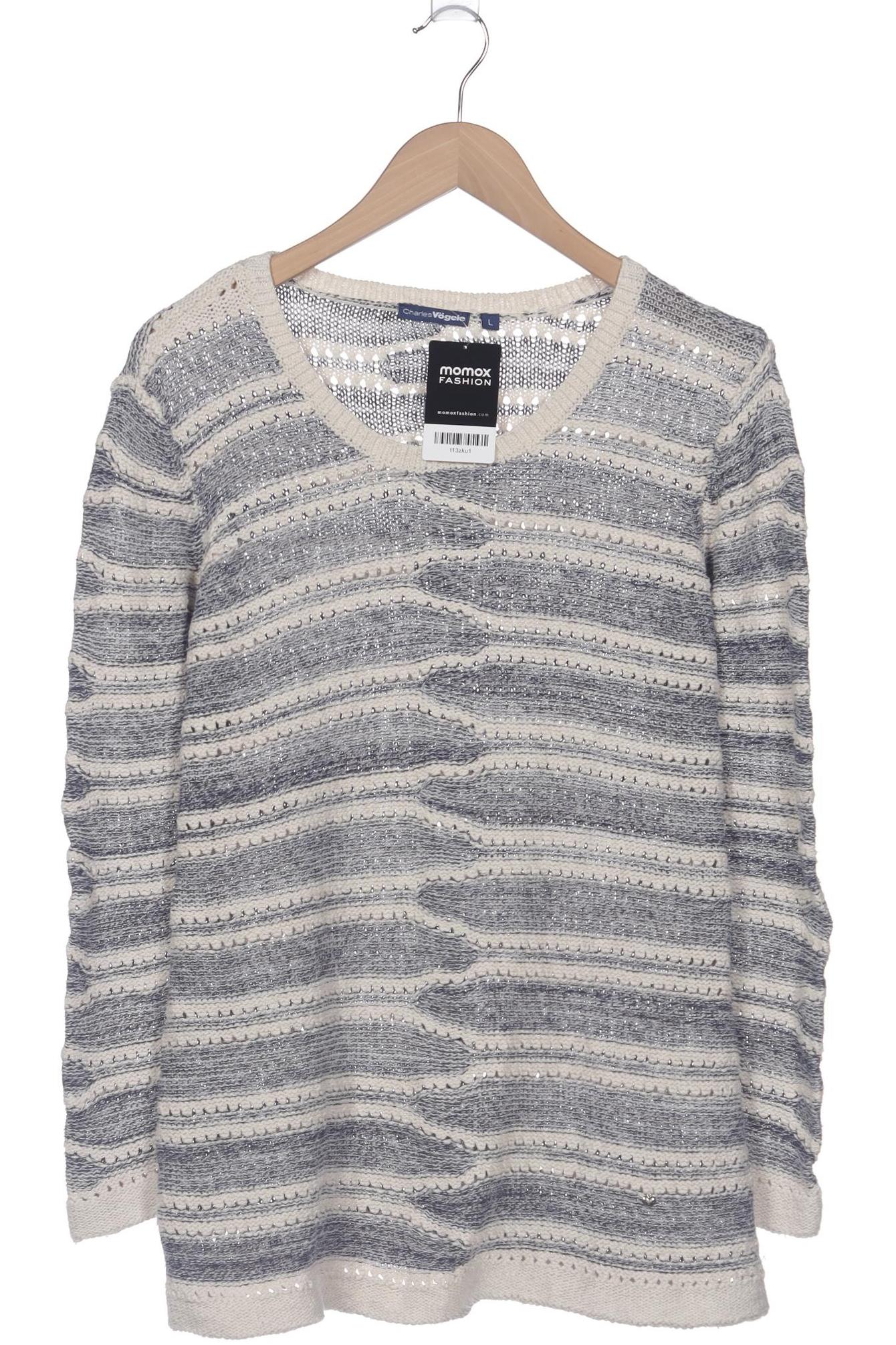 

Charles Vögele Damen Pullover, blau, Gr. 42