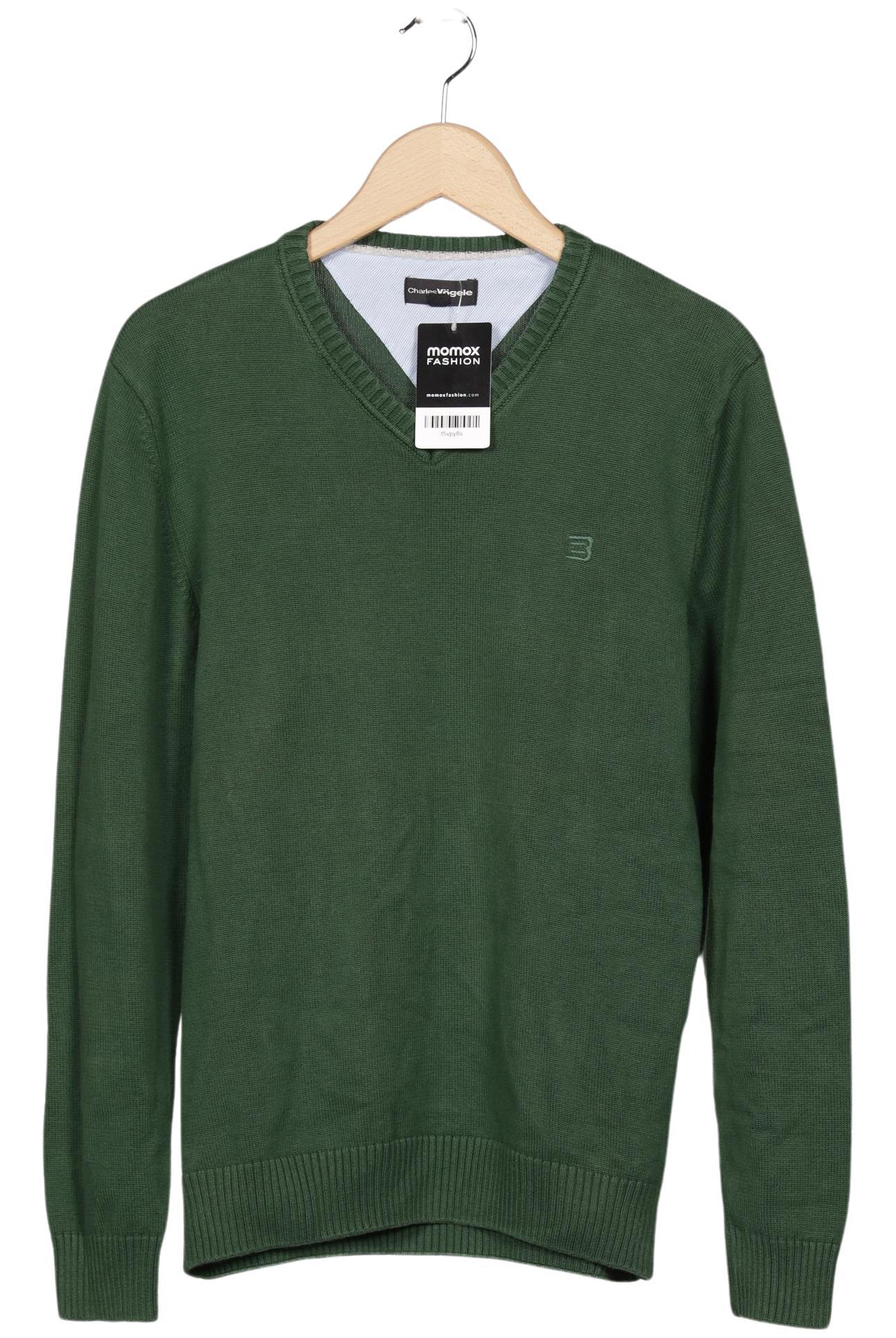 

Charles Vögele Herren Pullover, grün, Gr. 48