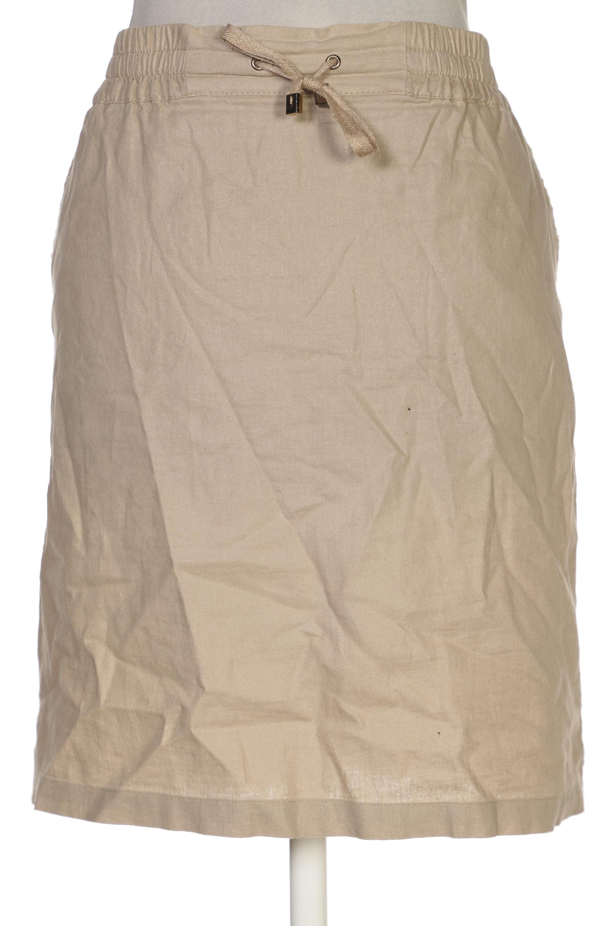 

Charles Vögele Damen Rock, beige, Gr. 38