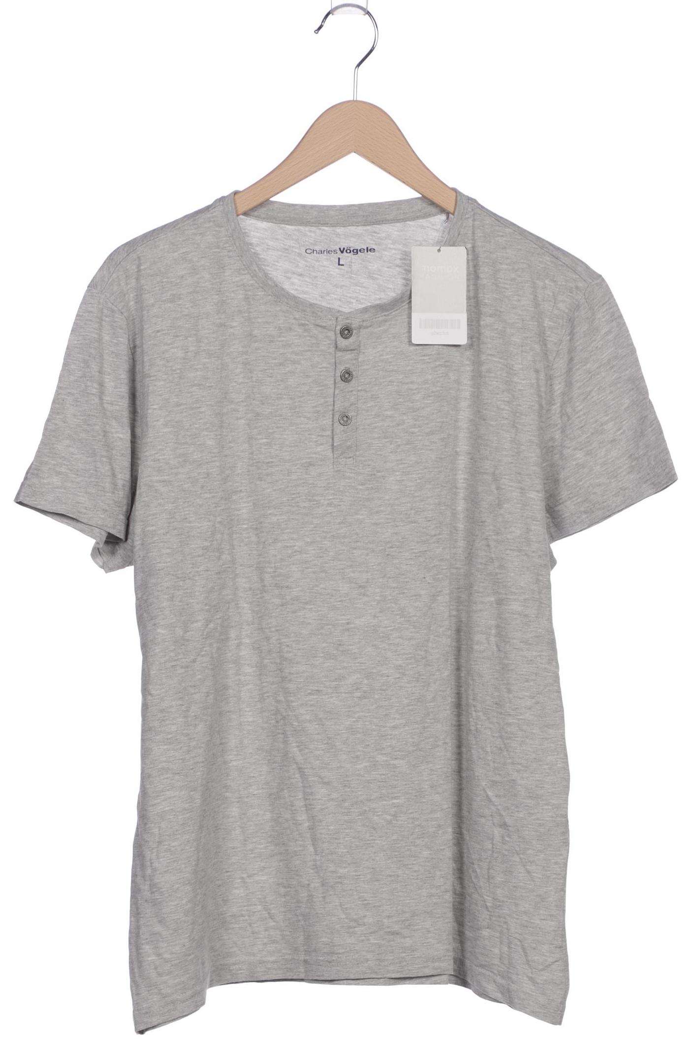 

Charles Vögele Herren T-Shirt, grau, Gr. 52