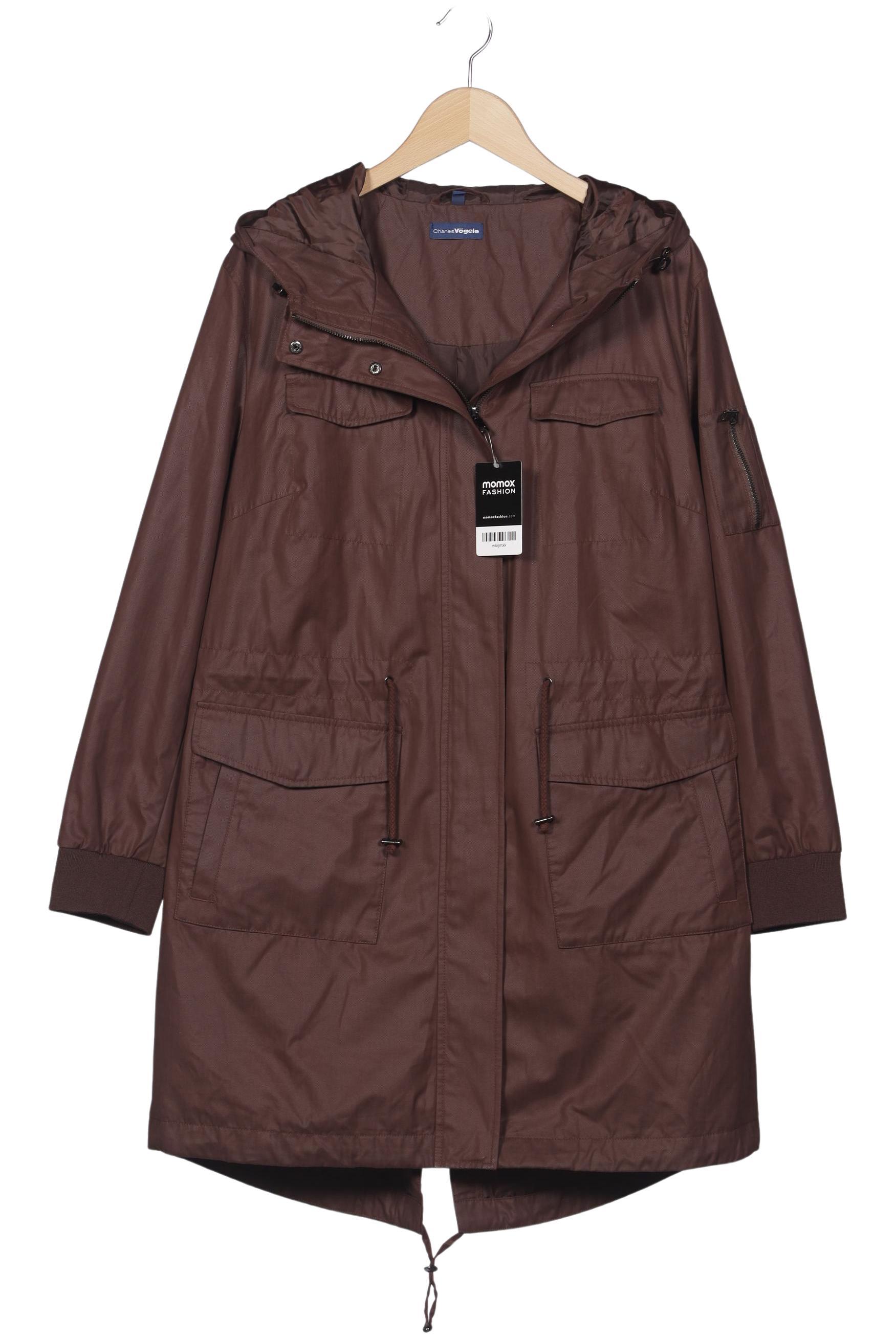 

Charles Vögele Damen Mantel, braun, Gr. 46