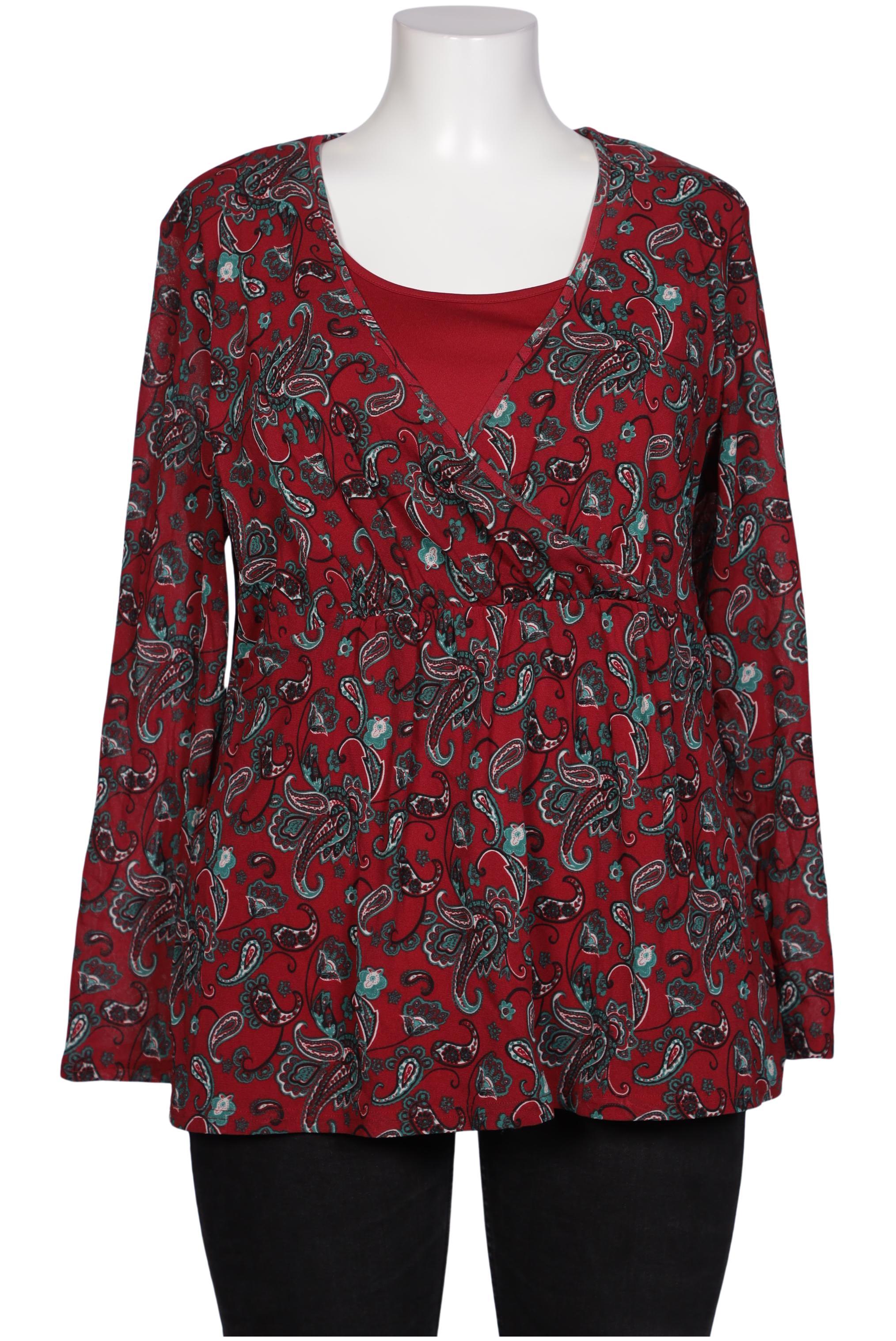 

Charles Vögele Damen Bluse, bordeaux, Gr. 44