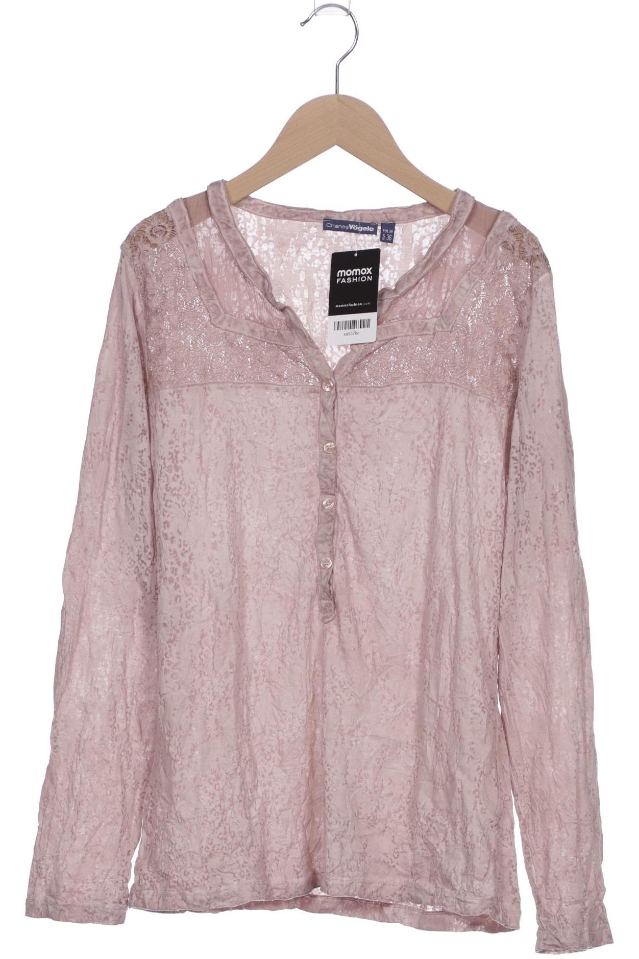 

Charles Vögele Damen Langarmshirt, pink, Gr. 36