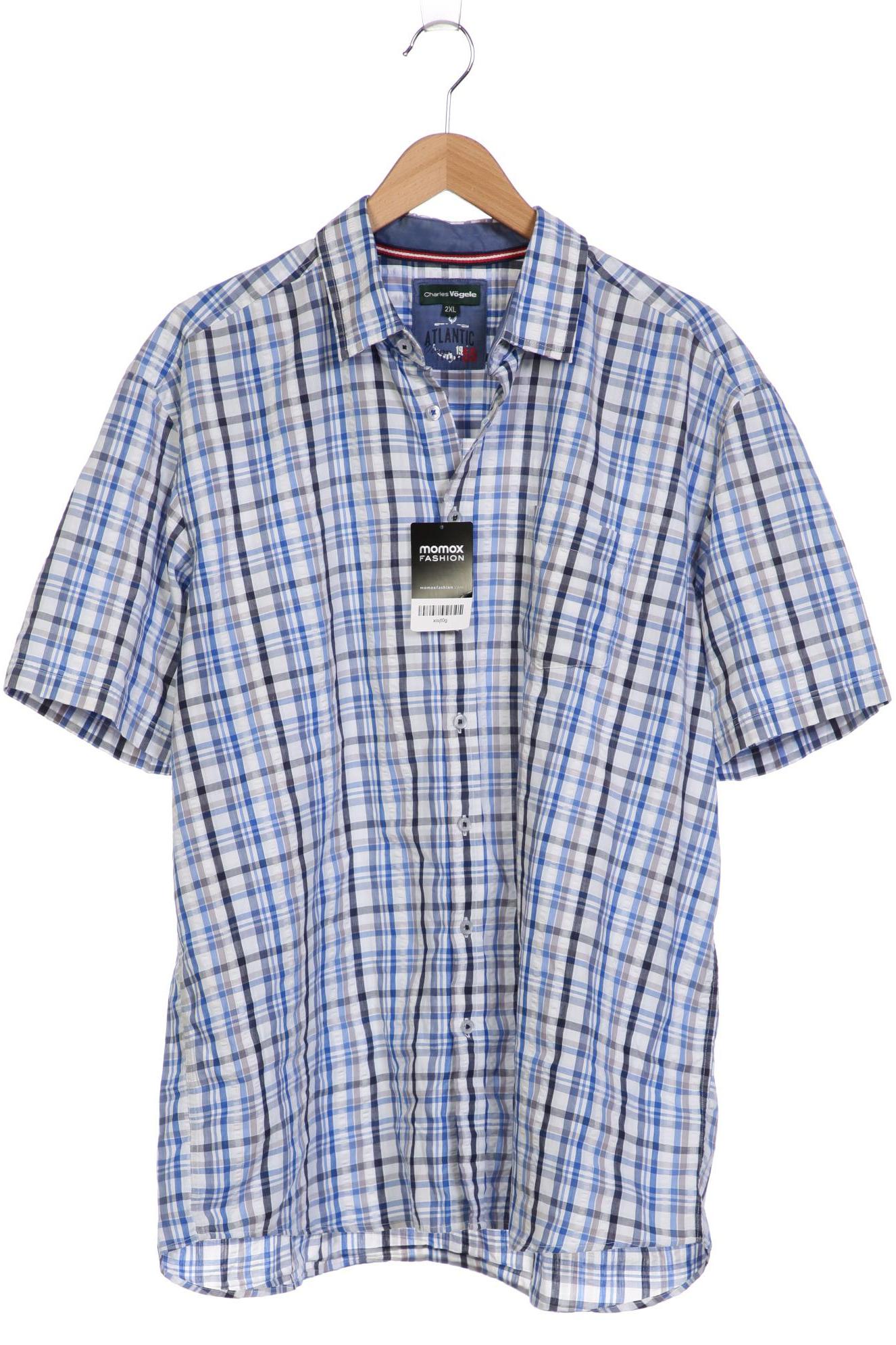 

Charles Vögele Herren Hemd, blau, Gr. 56