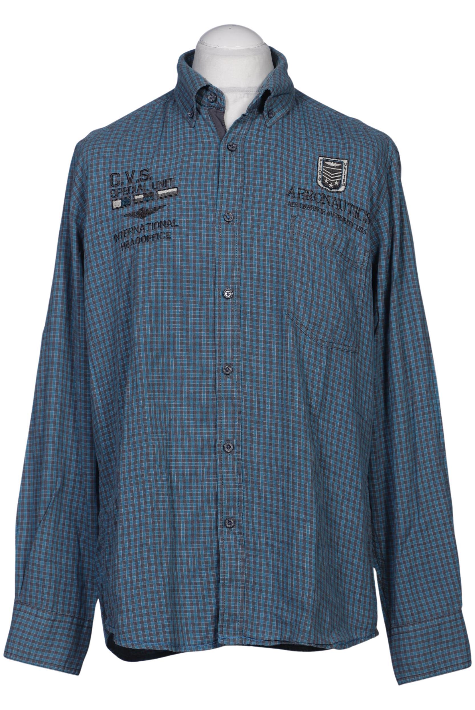 

Charles Vögele Herren Hemd, blau, Gr. 52