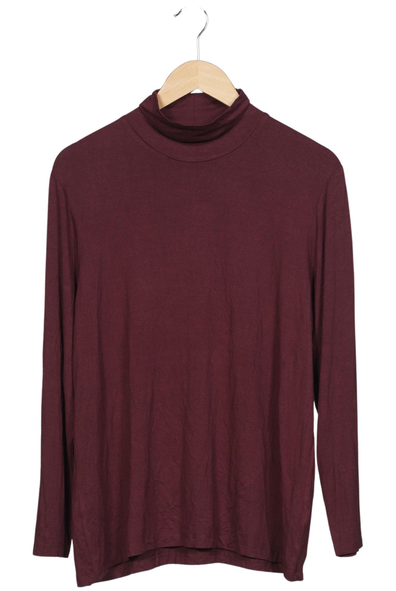 

Charles Vögele Herren Langarmshirt, bordeaux, Gr. 54