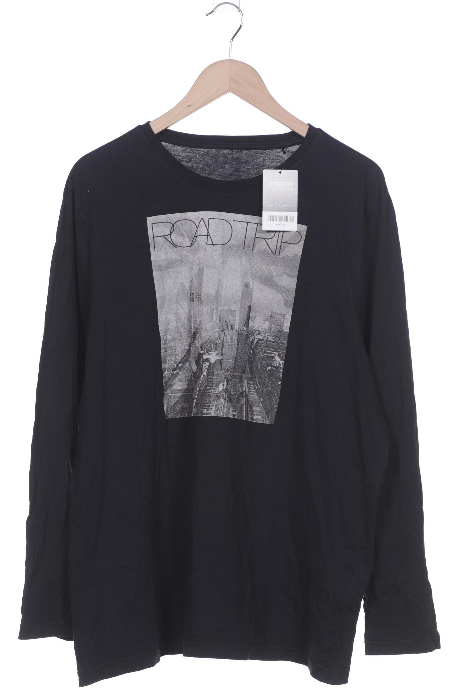 

Charles Vögele Herren Langarmshirt, schwarz, Gr. 56