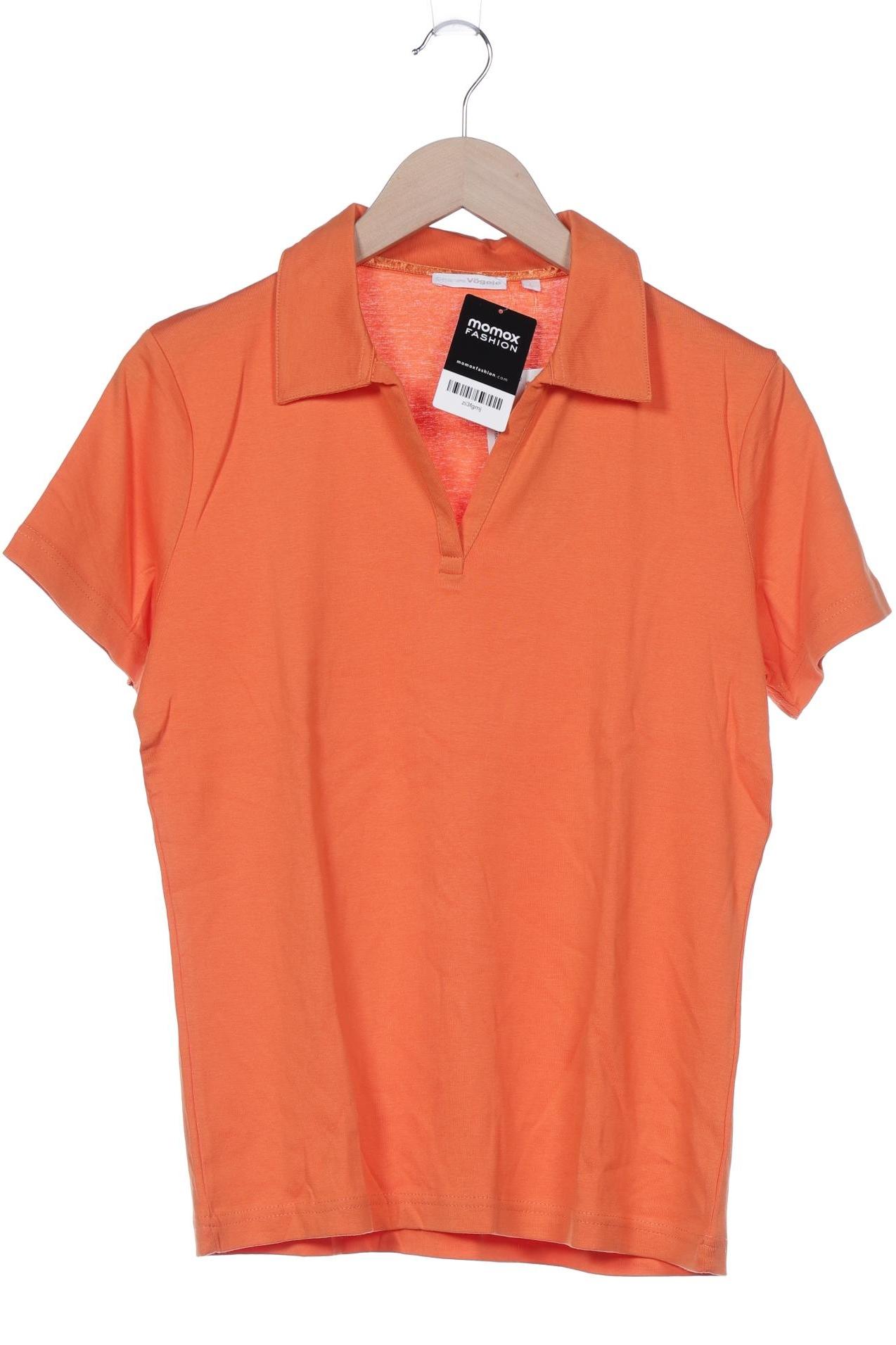 

Charles Vögele Damen Poloshirt, orange, Gr. 42