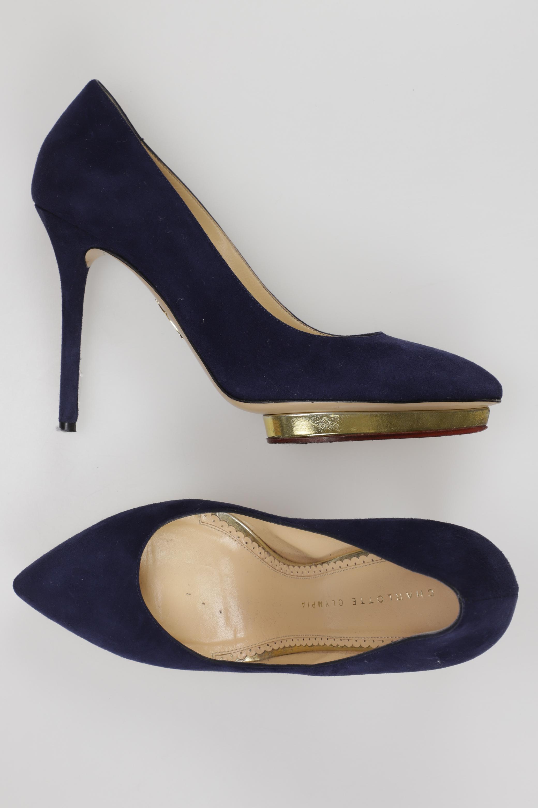 

Charlotte Olympia Damen Pumps, marineblau, Gr. 38.5