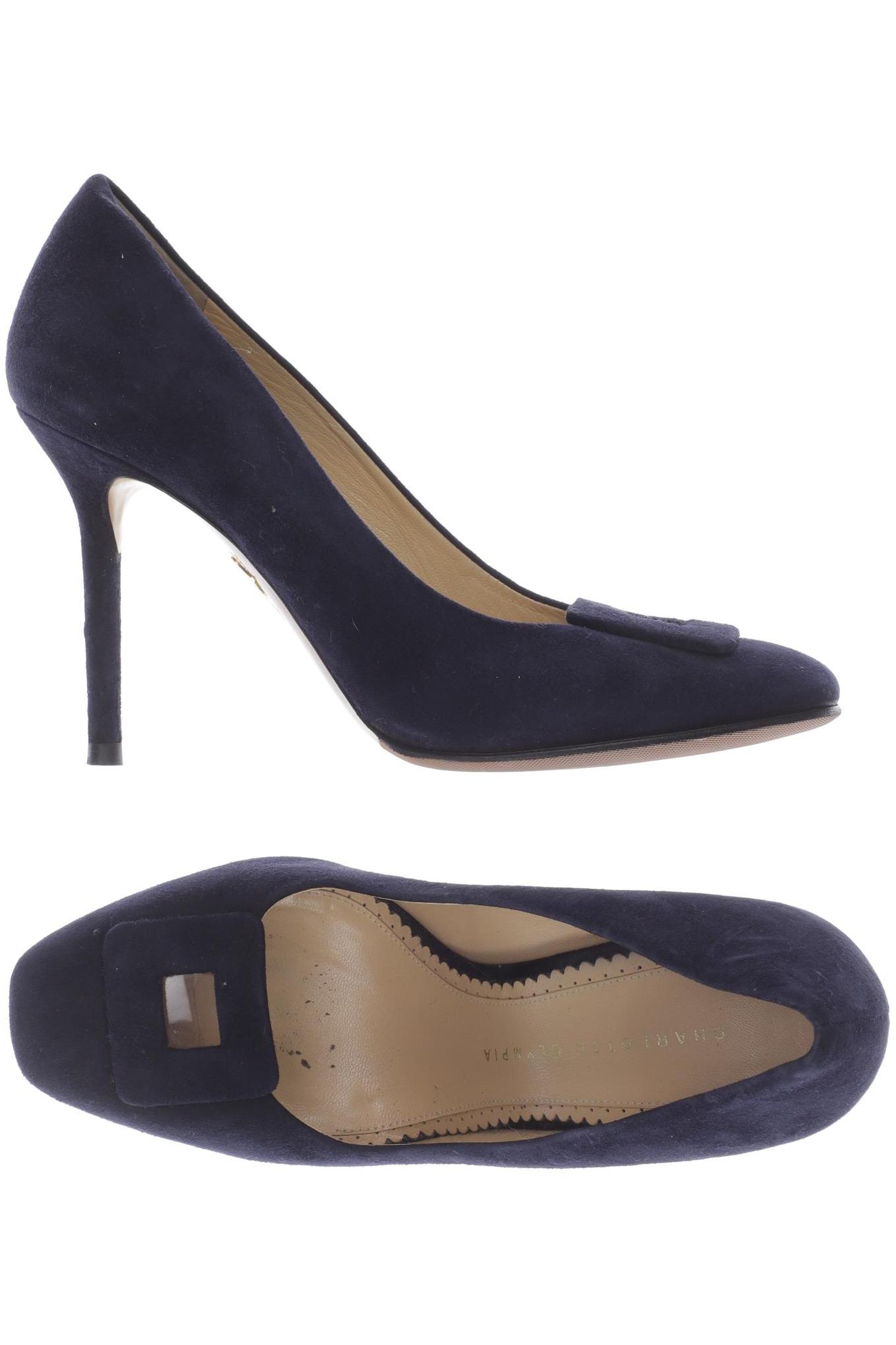 

Charlotte Olympia Damen Pumps, marineblau, Gr. 38.5