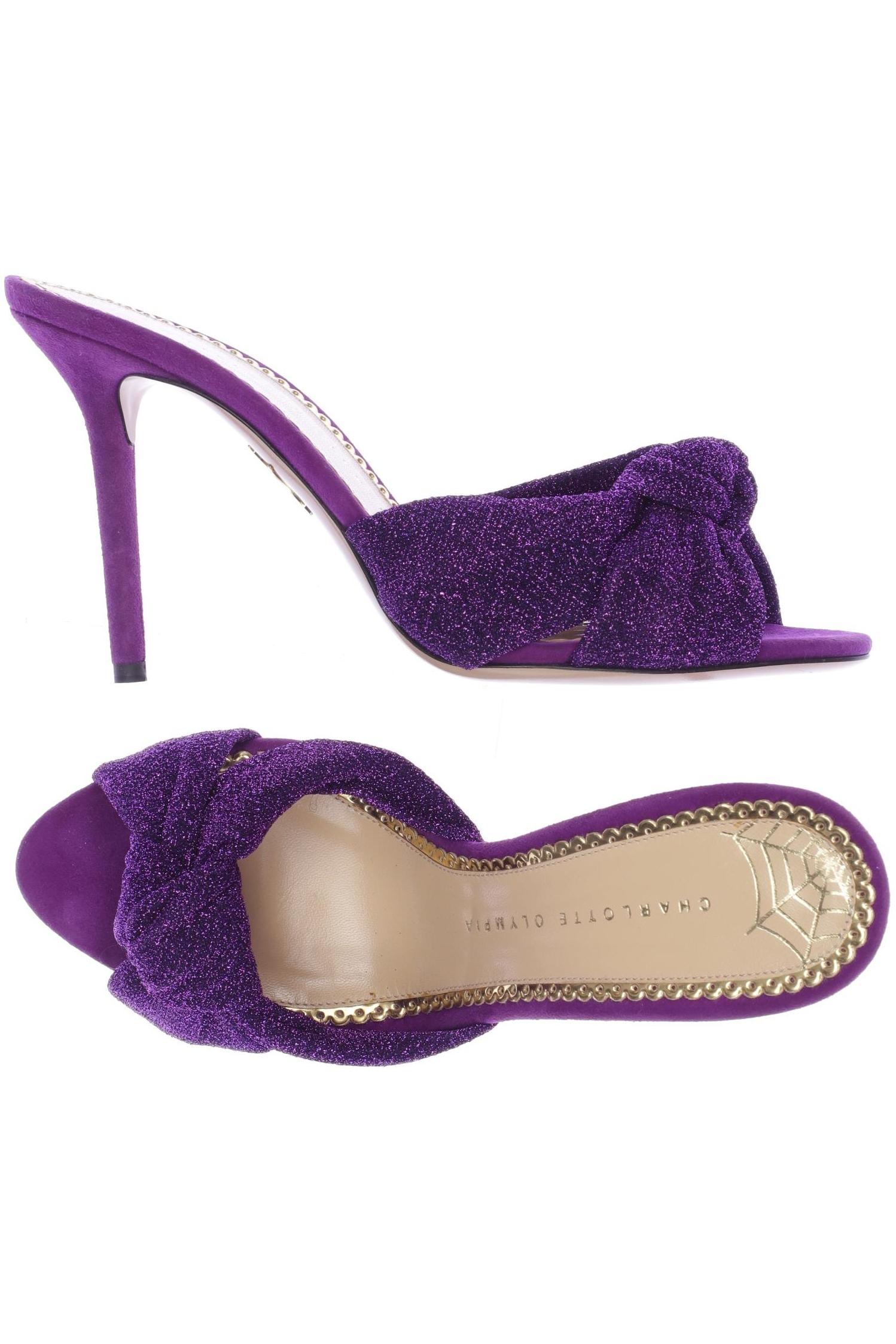 

Charlotte Olympia Damen Sandale, flieder, Gr. 38