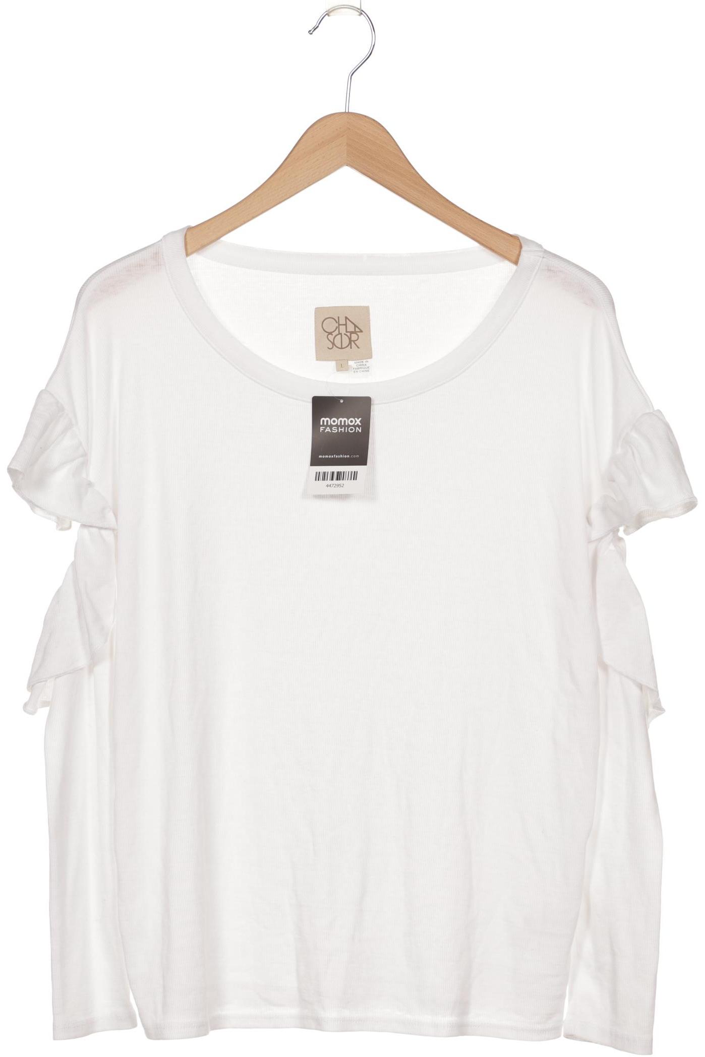 

Chaser L.a. Damen Langarmshirt, weiß, Gr. 42