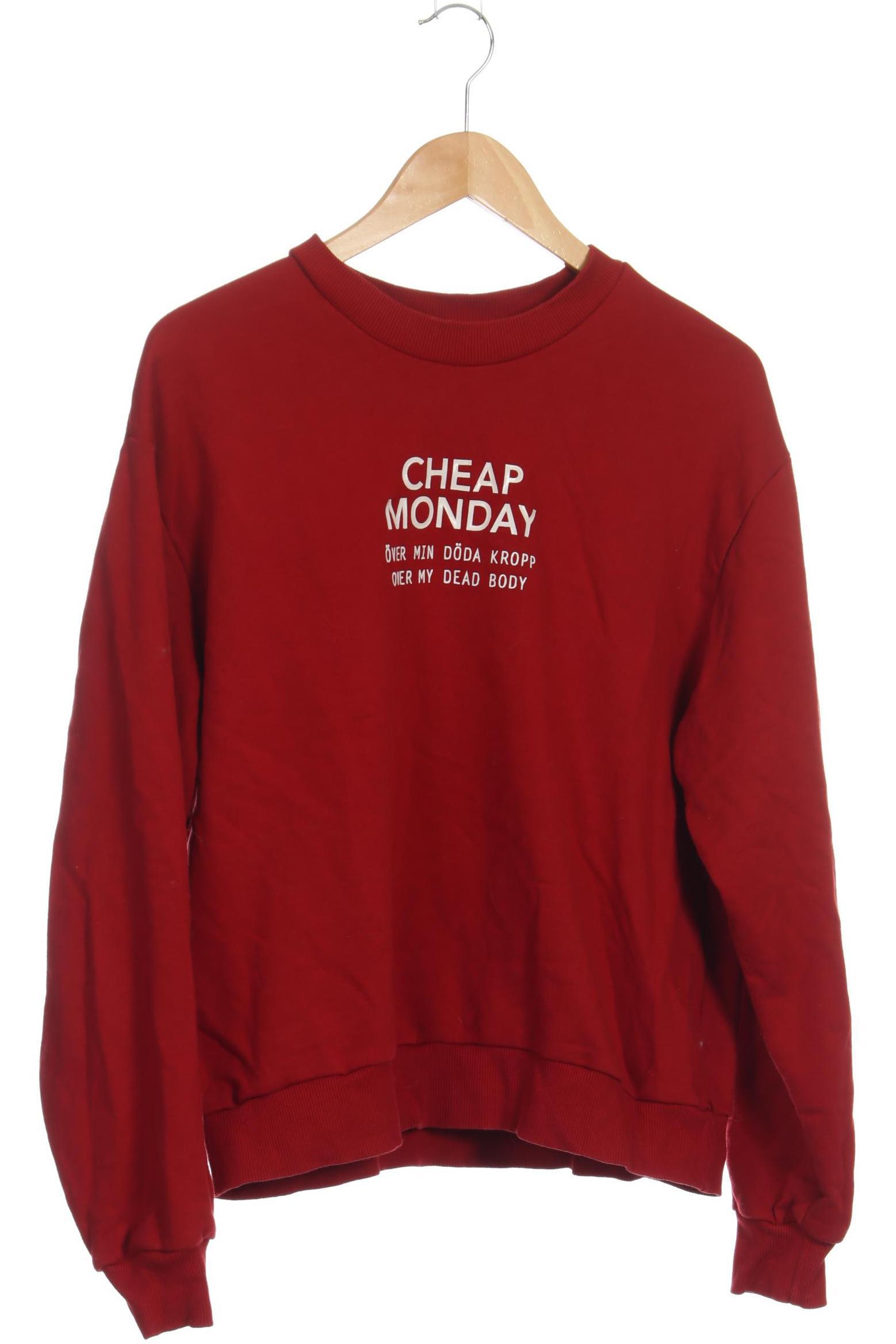 

Cheap Monday Damen Sweatshirt, rot, Gr.