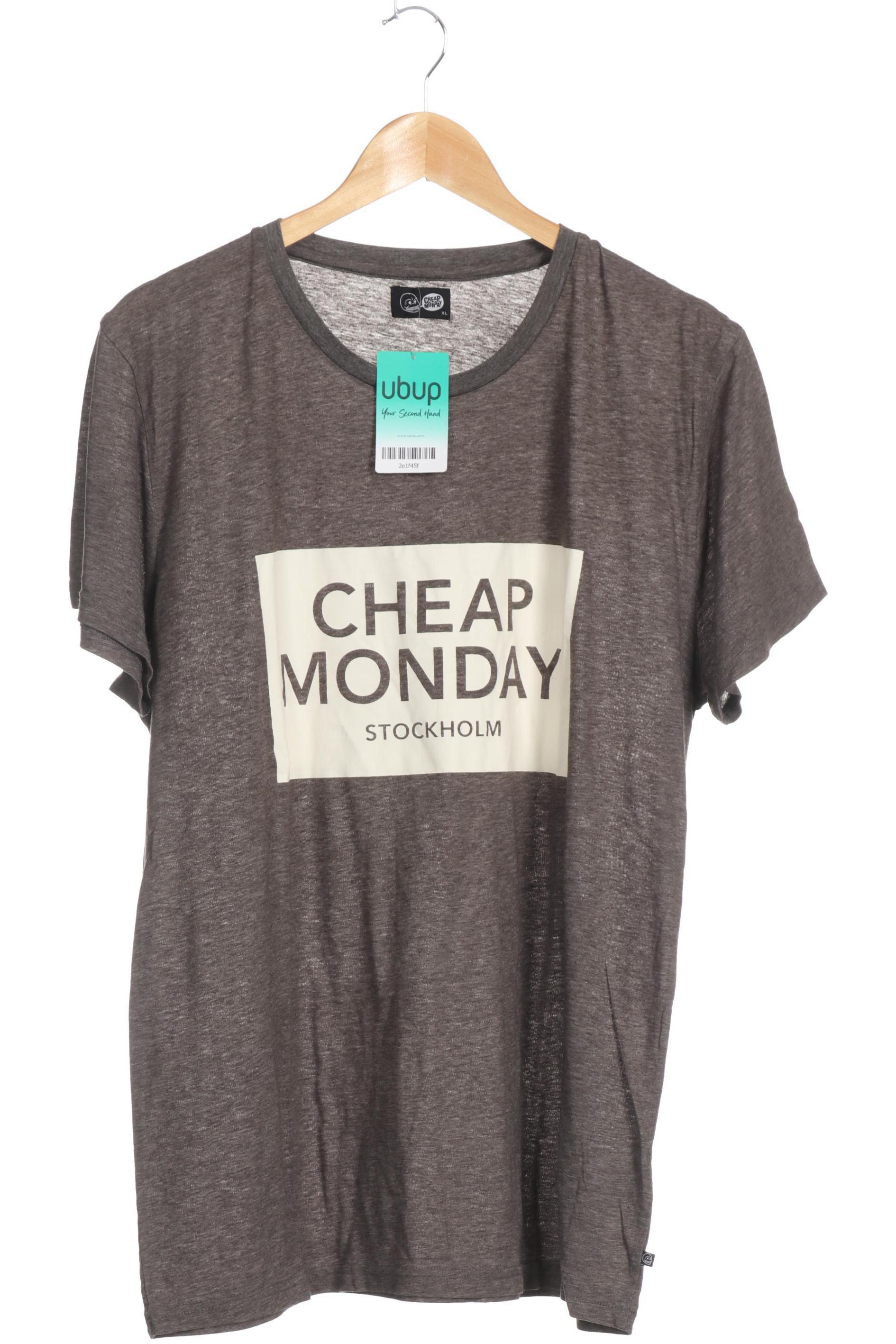 Thumbnail - Cheap Monday Herren T-Shirt, grau, Gr.