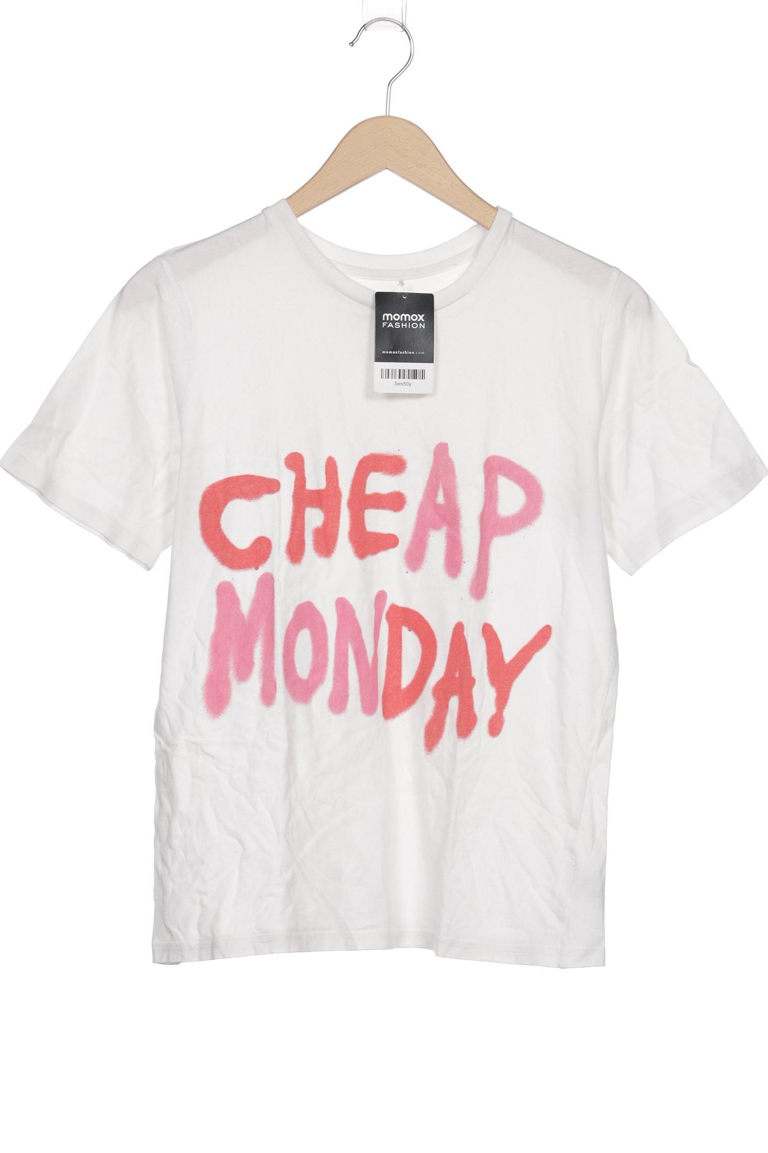 

Cheap Monday Damen T-Shirt, weiß, Gr. 36