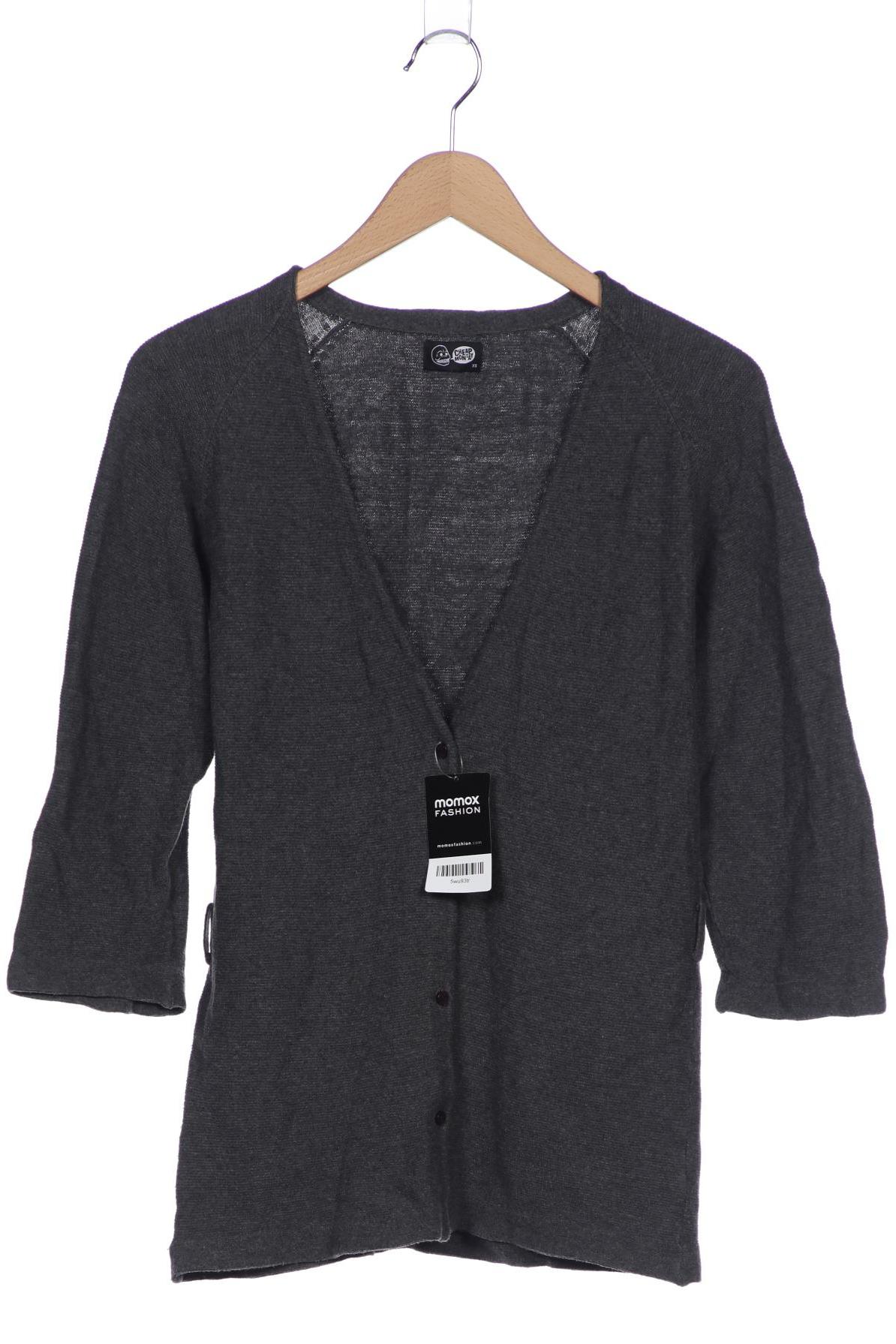 

Cheap Monday Damen Strickjacke, grau, Gr. 34