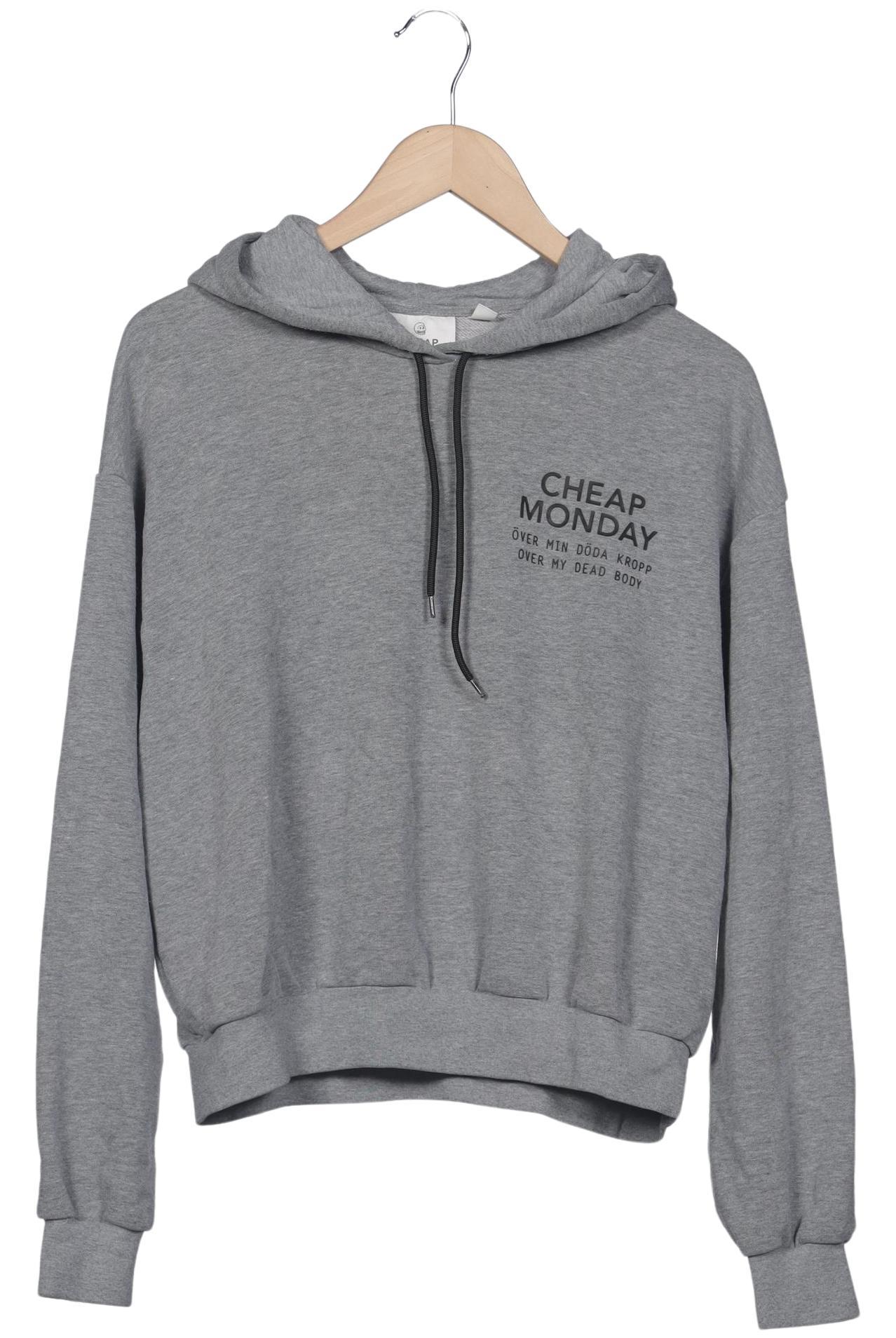 

Cheap Monday Damen Kapuzenpullover, grau, Gr. 38