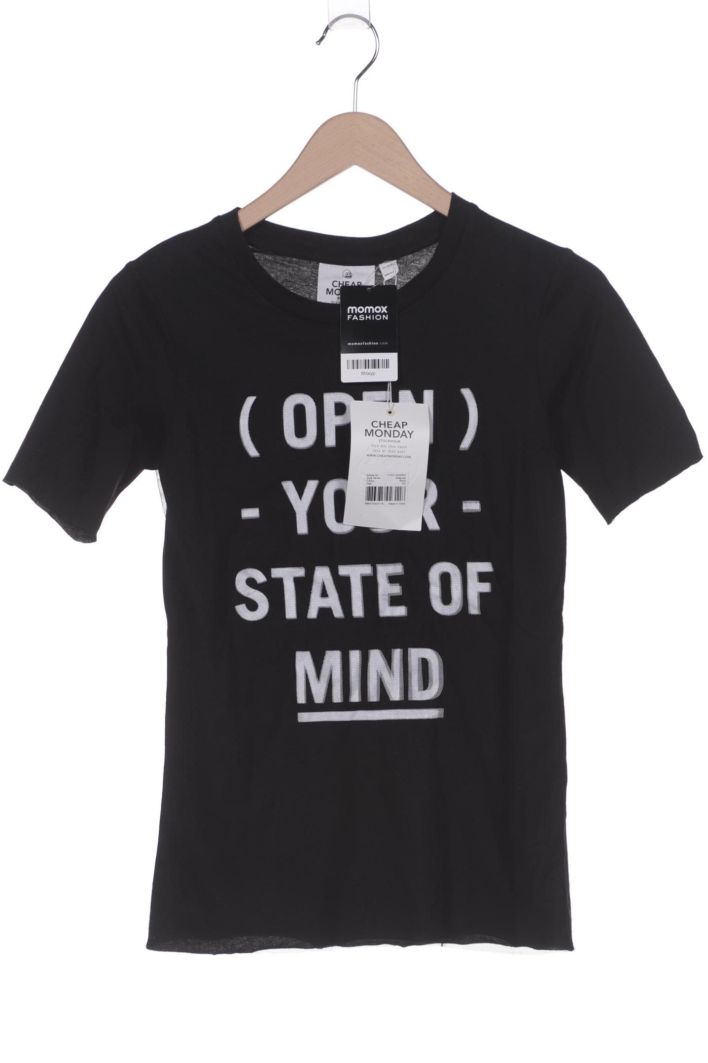 

Cheap Monday Damen T-Shirt, schwarz, Gr. 34