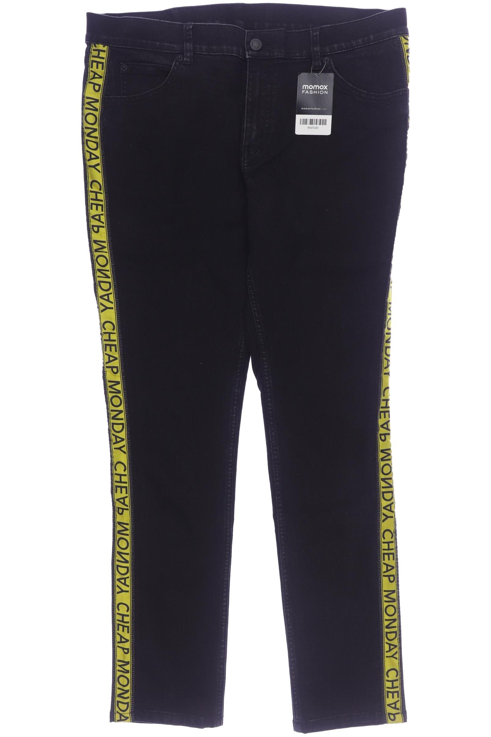 

Cheap Monday Herren Jeans, schwarz, Gr. 33