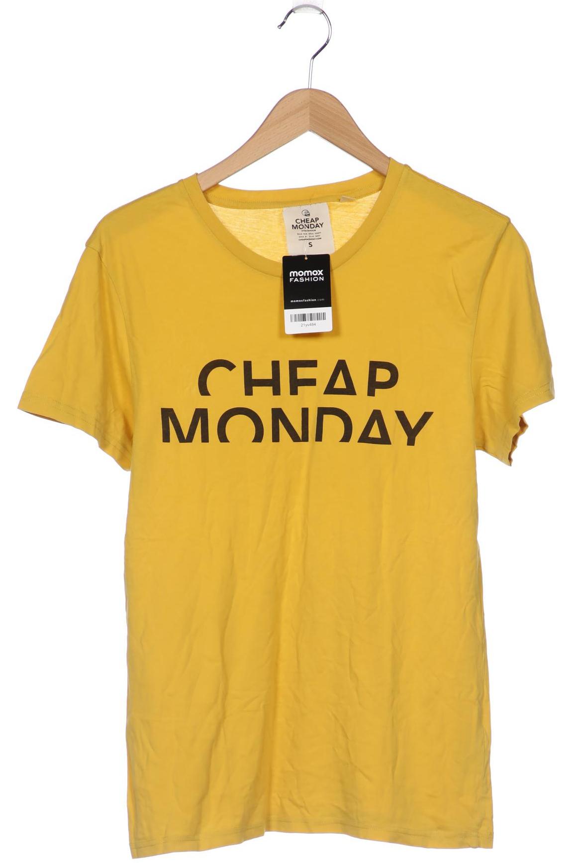 

Cheap Monday Herren T-Shirt, gelb, Gr. 46