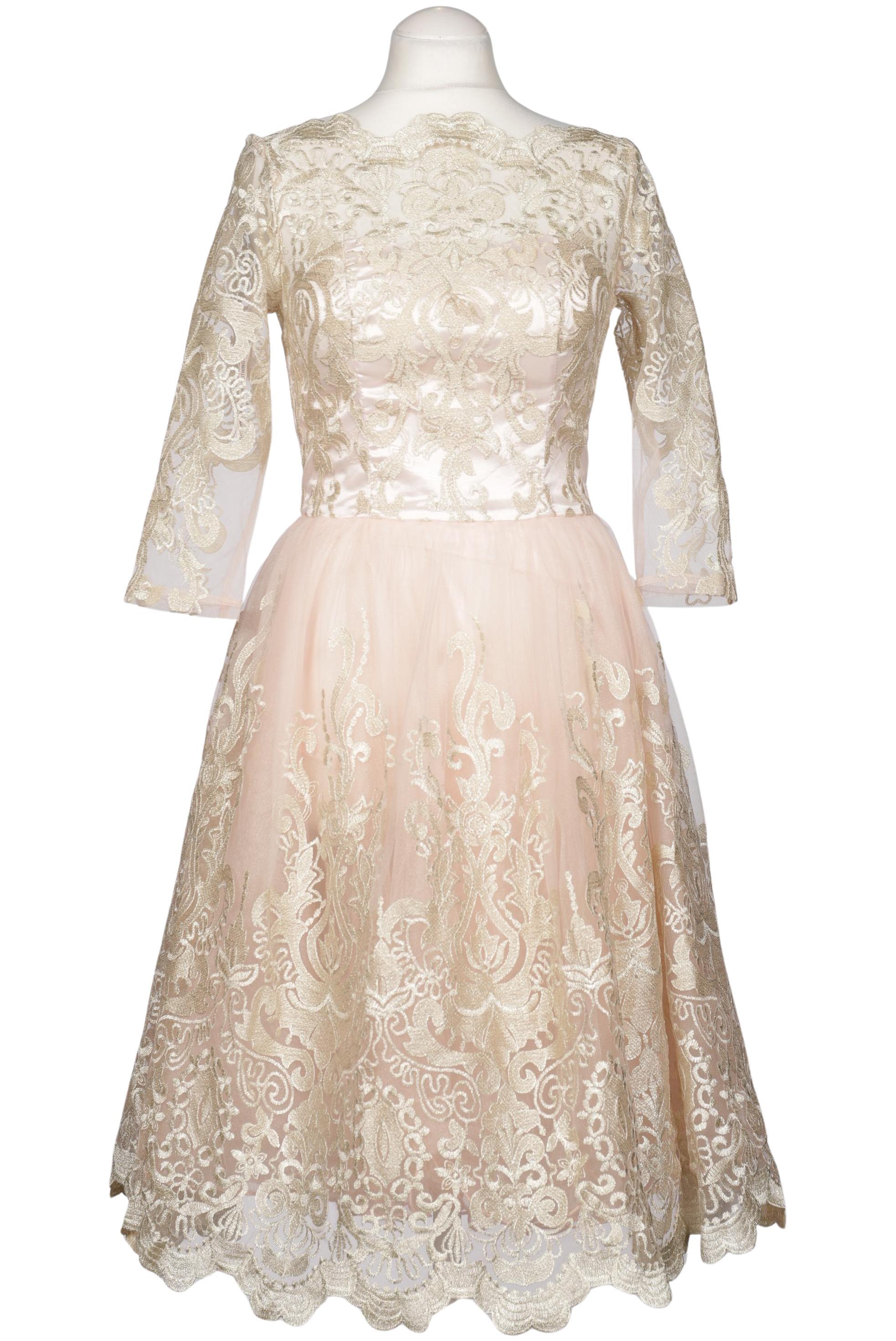 

Chi Chi London Damen Kleid, beige, Gr. 36